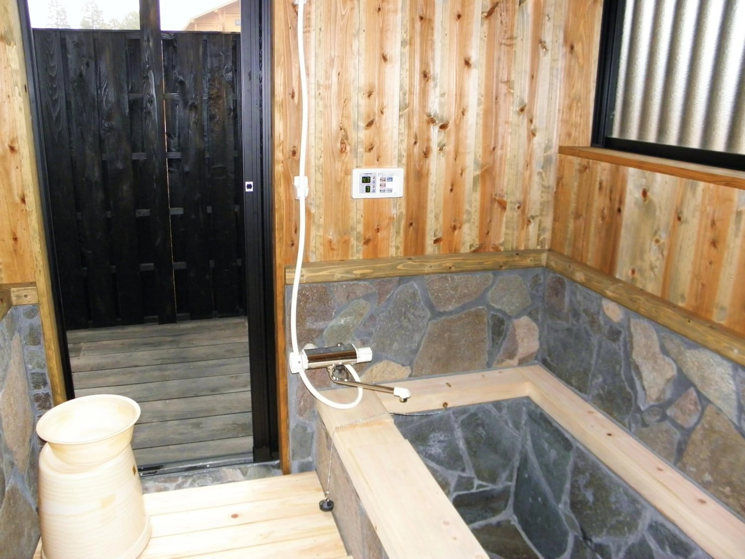 Bathroom in Kurokawa Mori no Cottage