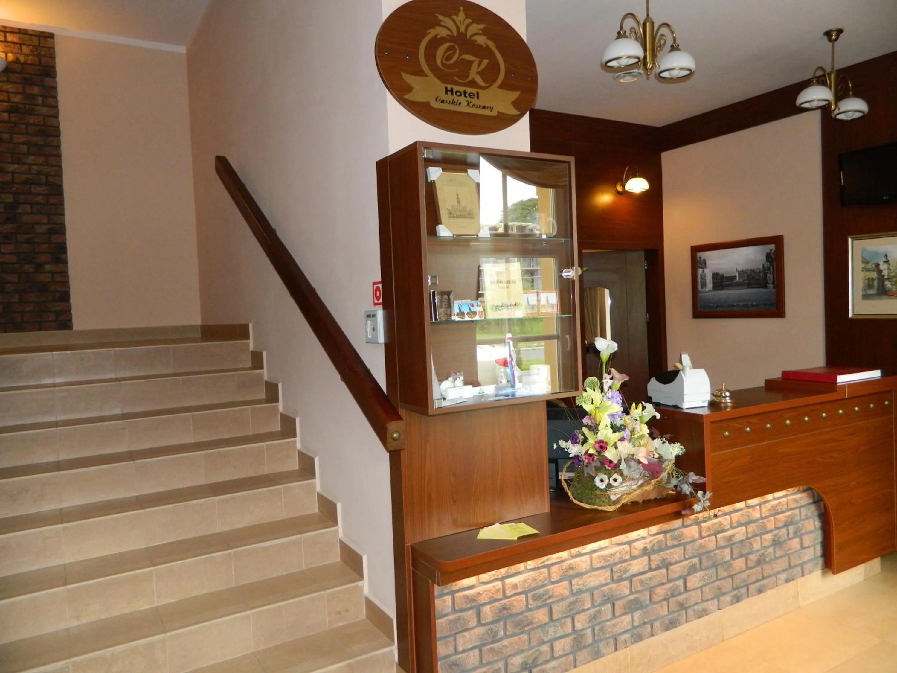 Lobby or reception in Hotel Carskie Koszary