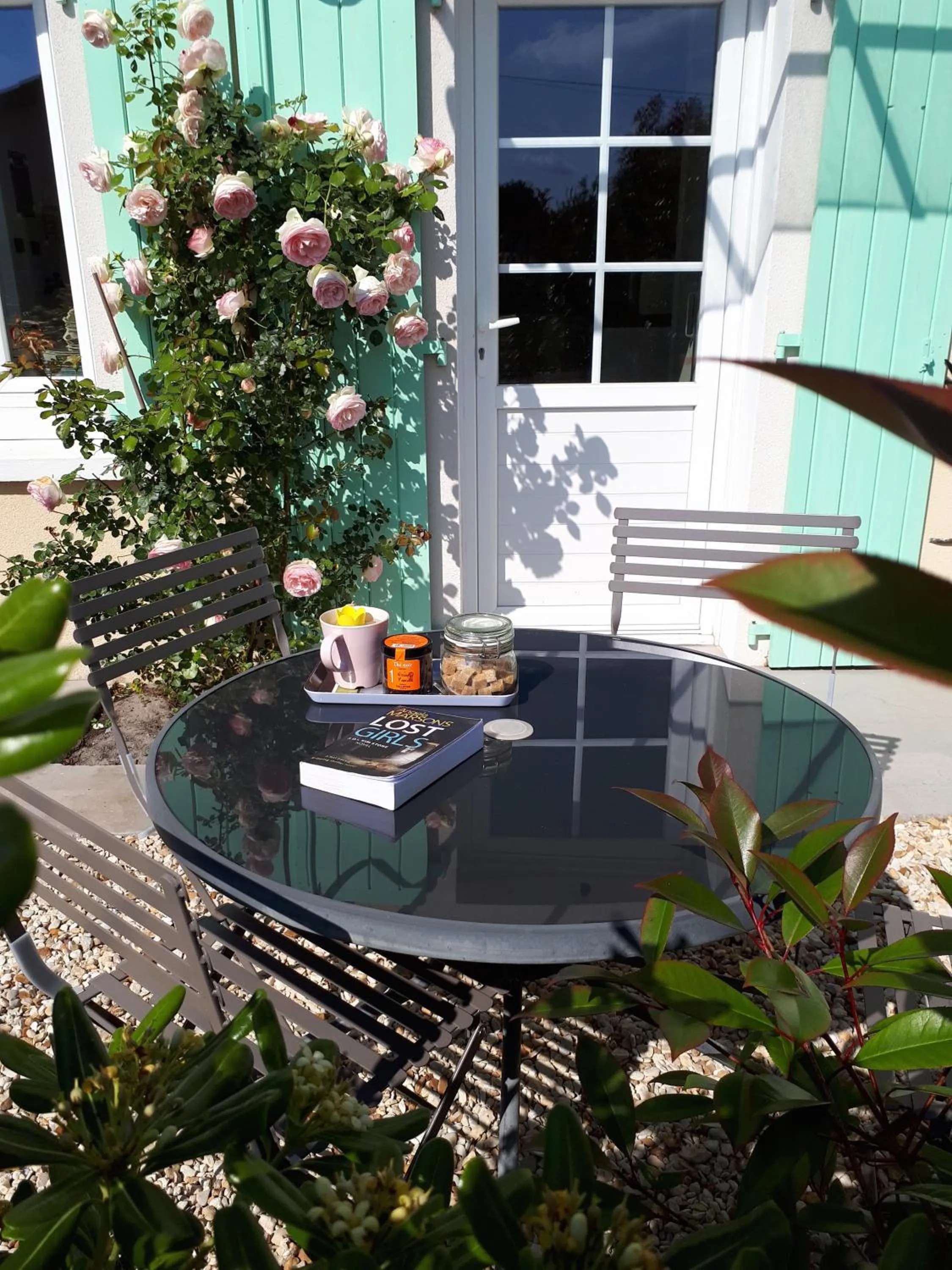 Patio in Les chambres d'hôtes de Pascale