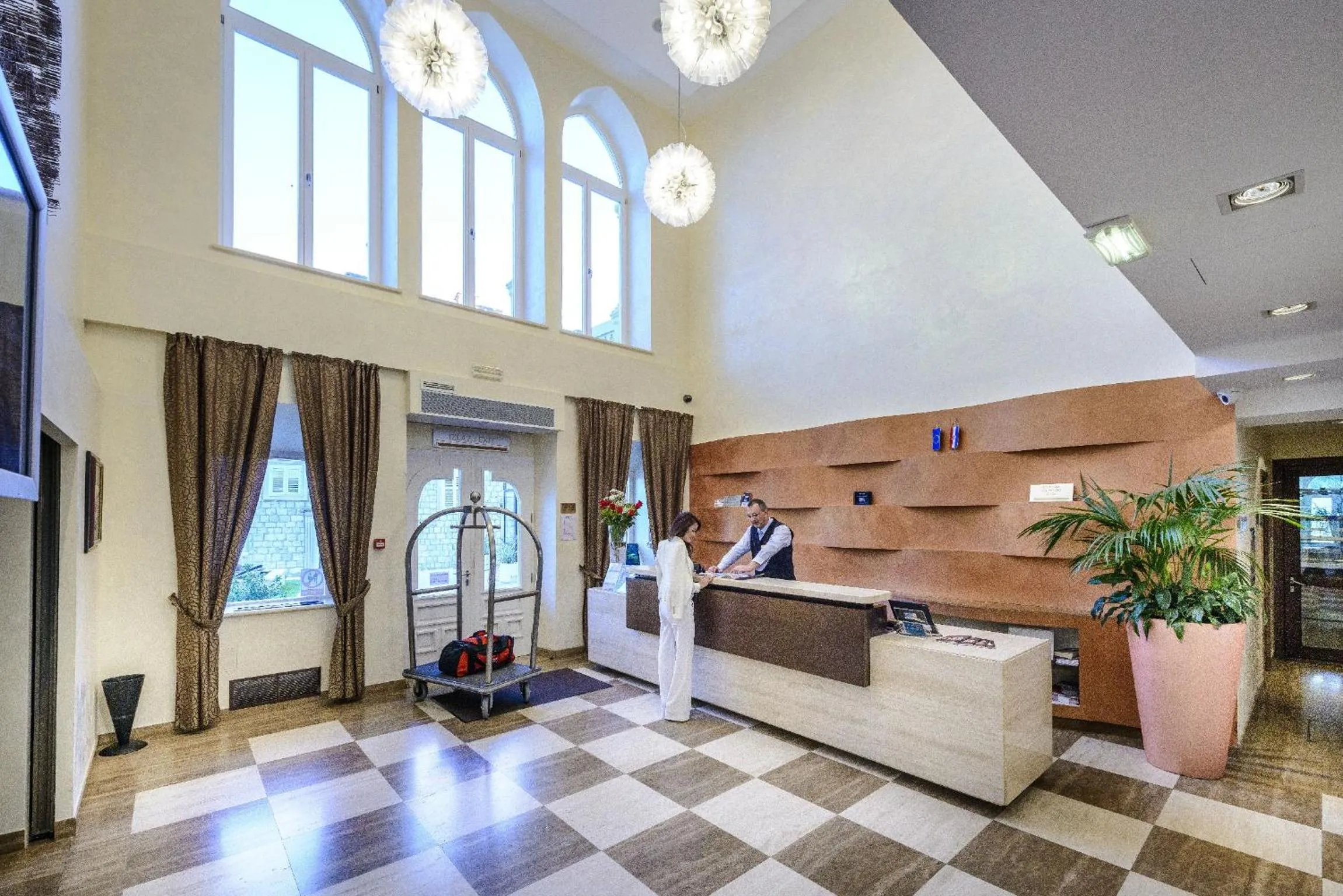 Lobby or reception in Hotel Lapad