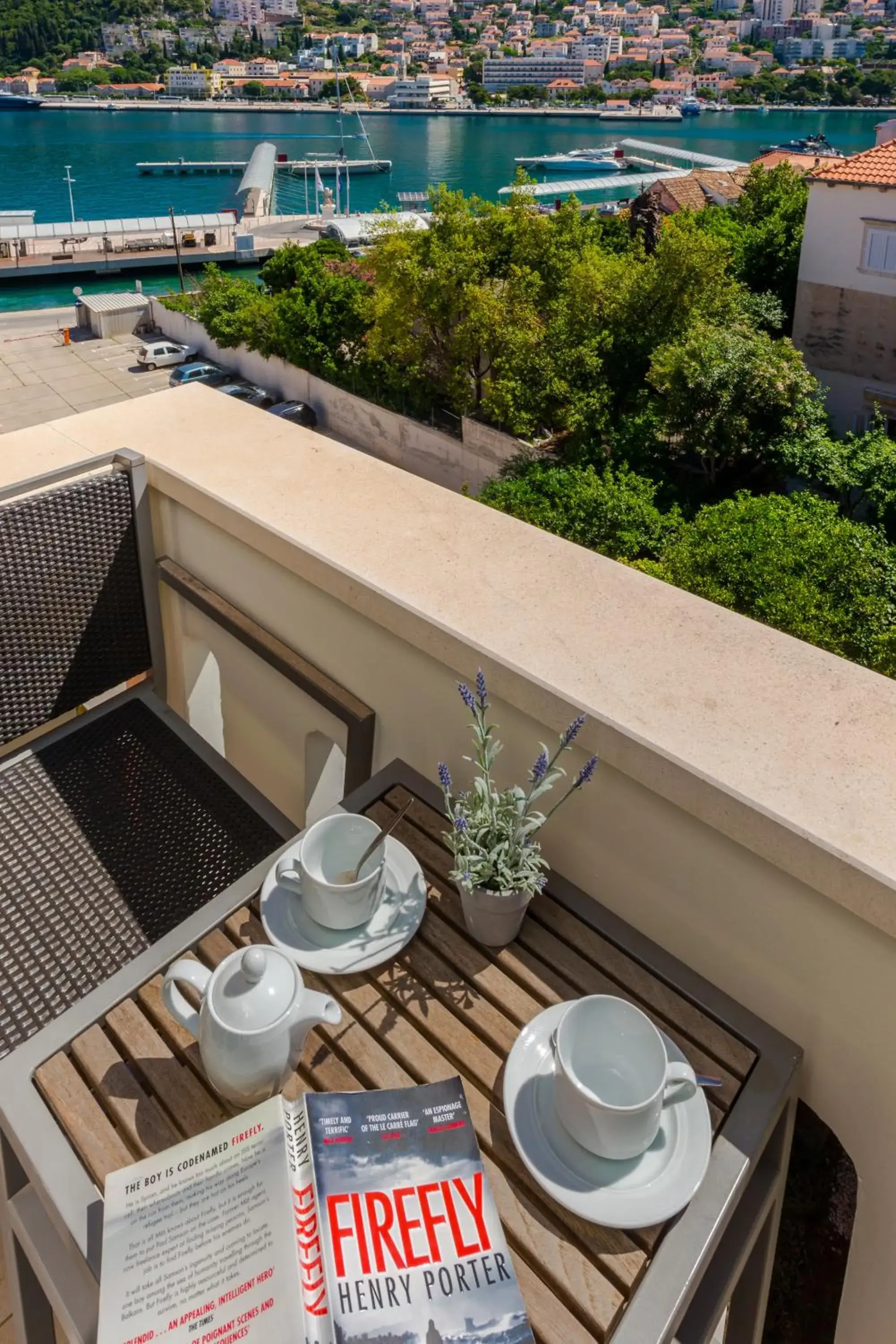 Classic Double or Twin Room with Balcony and Sea Side View in Hotel Lapad Classic Double or Twin Room with Balcony and Sea Side View in Hotel Lapad