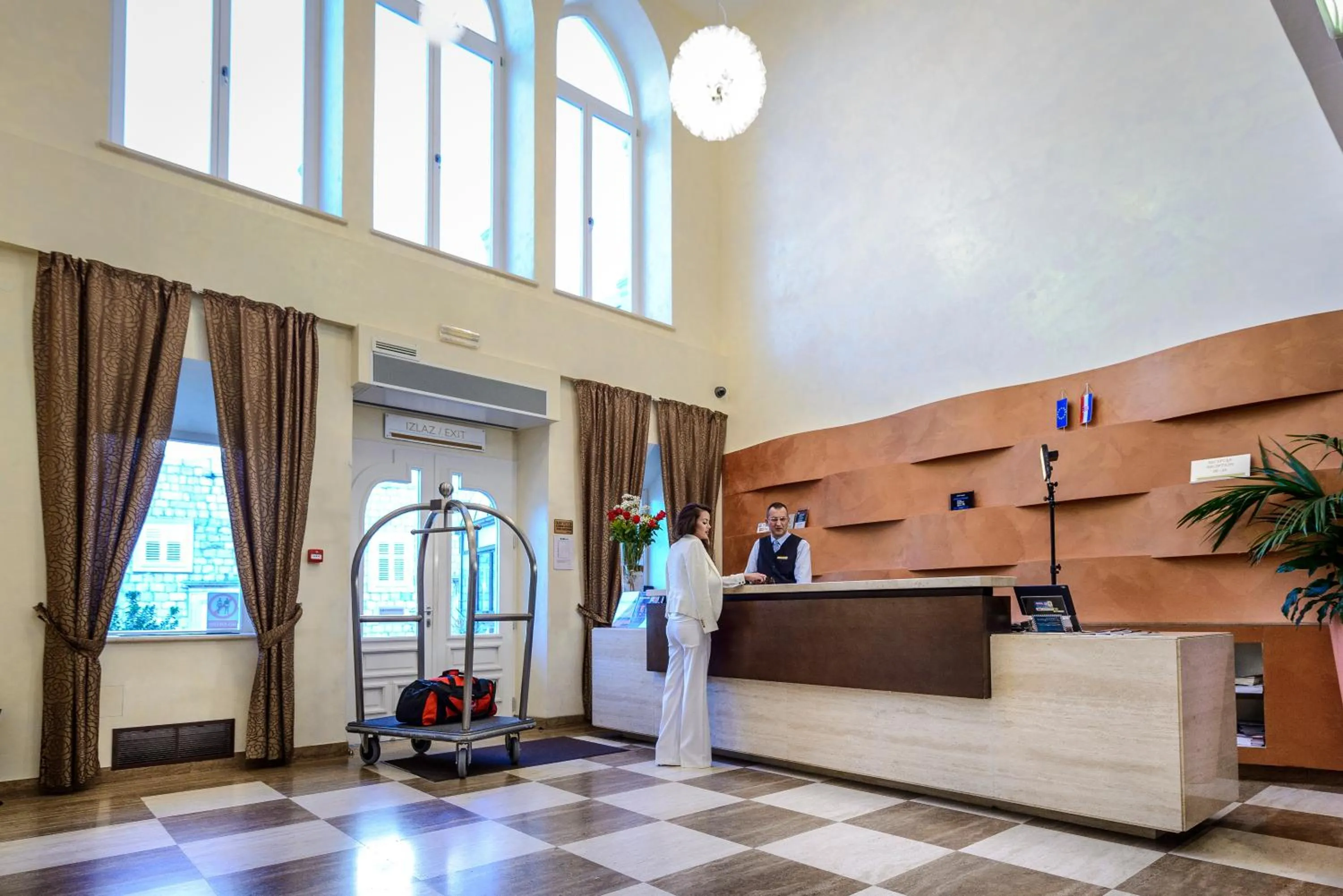Lobby or reception in Hotel Lapad