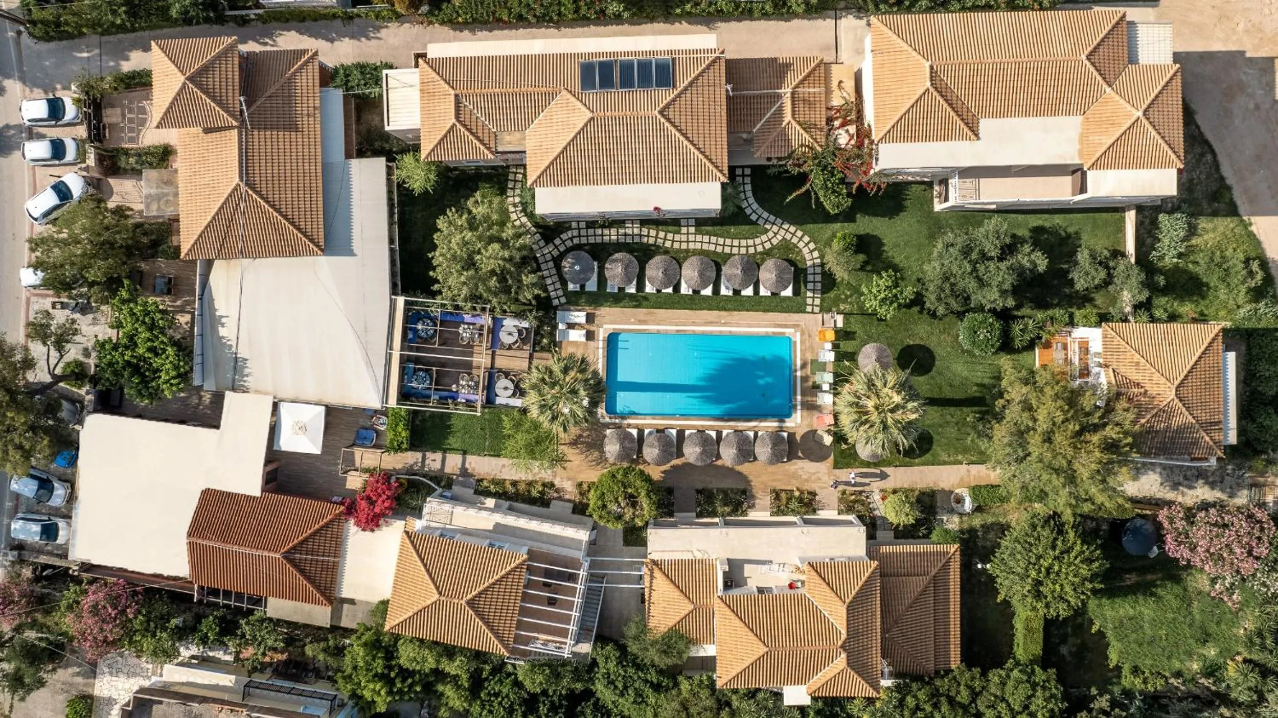 Bird's eye view in Aeolos Boutique Hotel & Suites