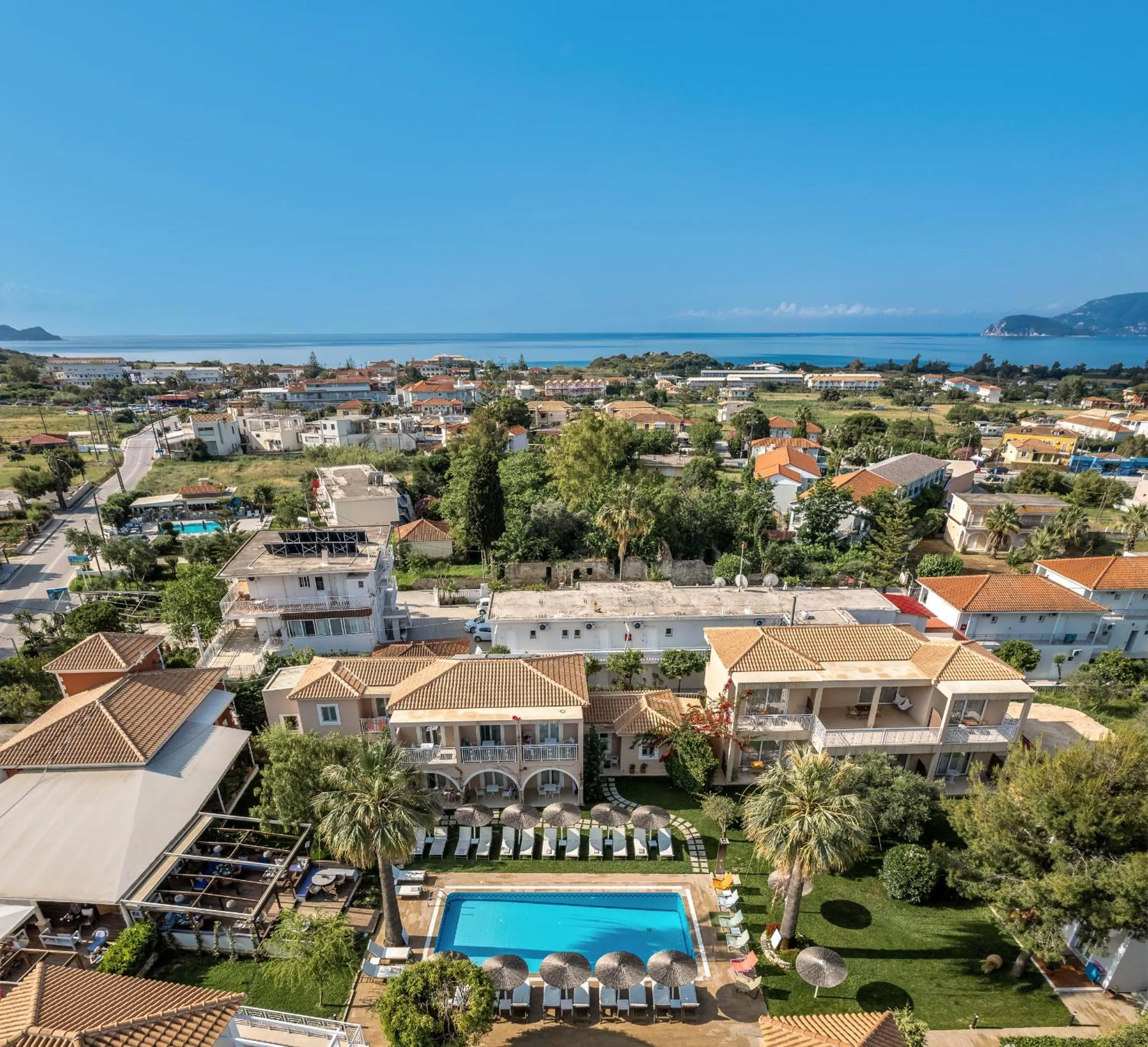 Bird's eye view in Aeolos Boutique Hotel & Suites