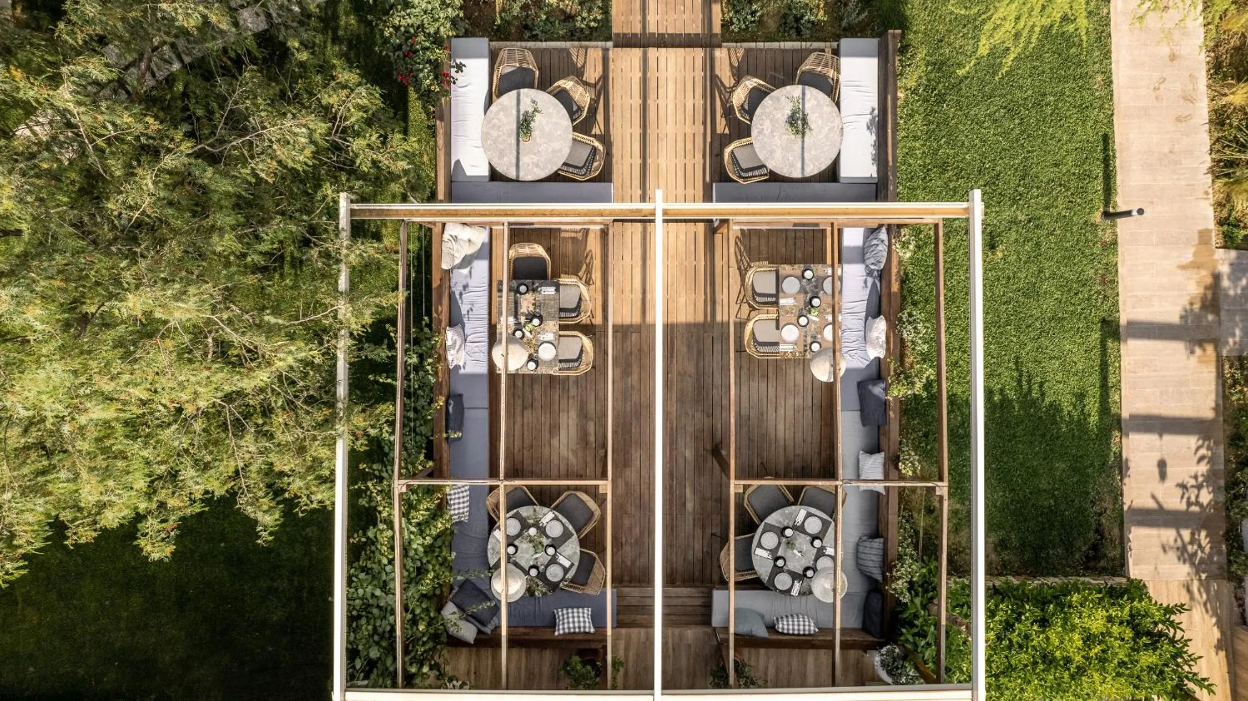 Bird's eye view in Aeolos Boutique Hotel & Suites