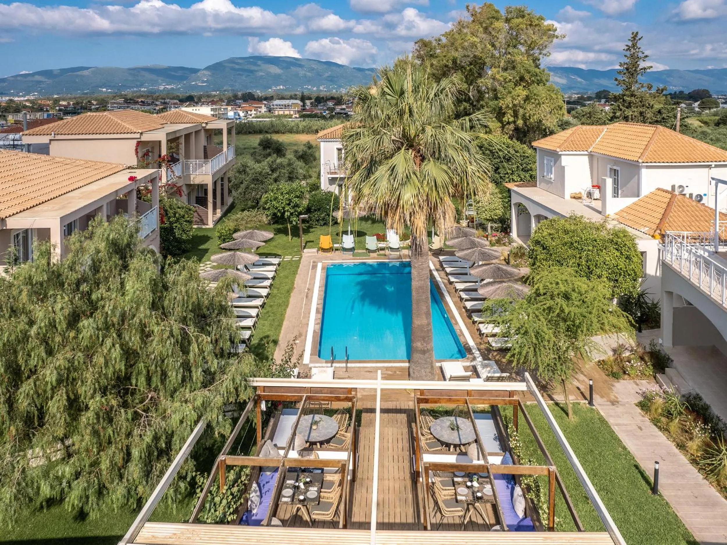 Bird's eye view in Aeolos Boutique Hotel & Suites