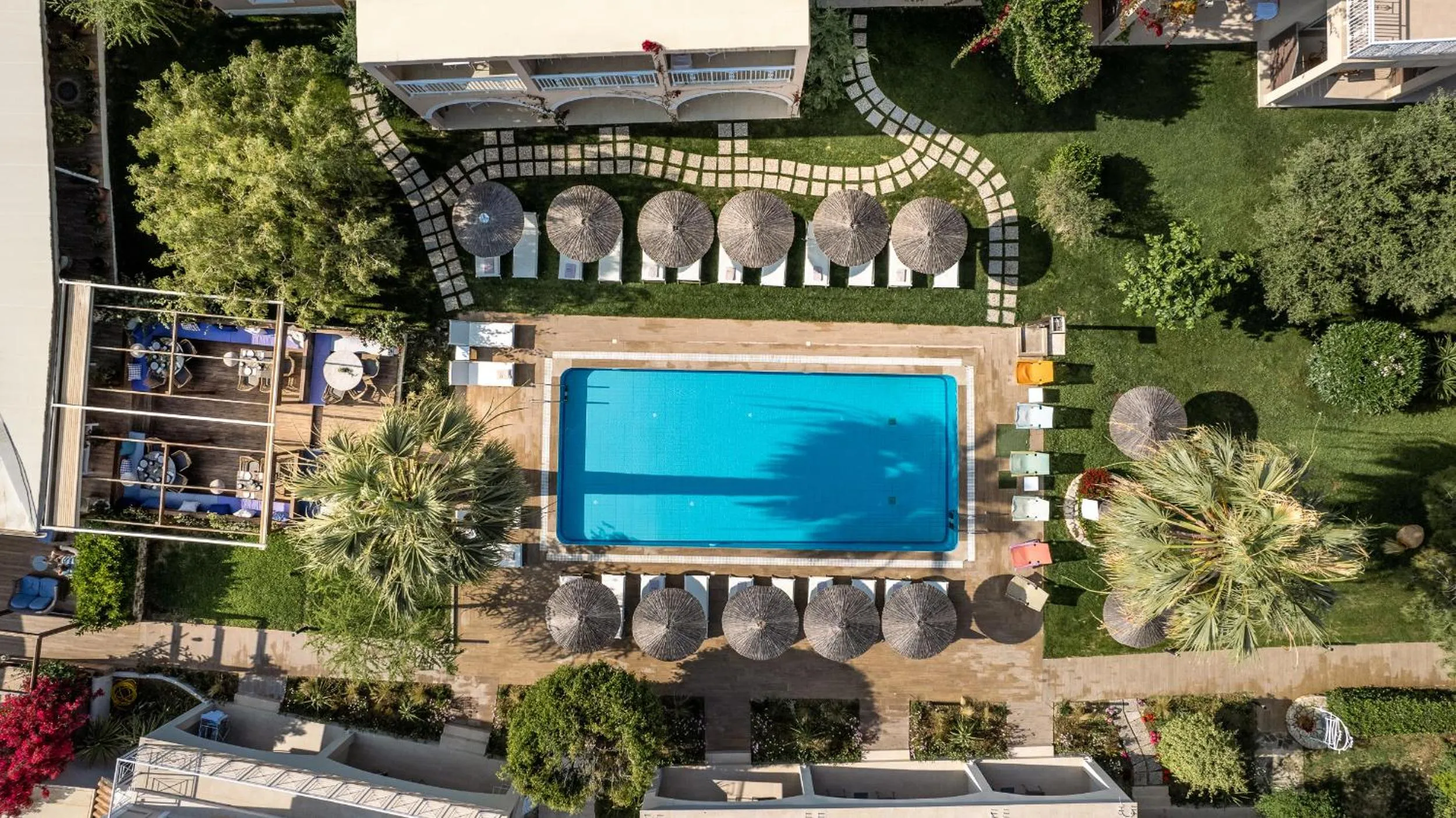 Bird's eye view in Aeolos Boutique Hotel & Suites
