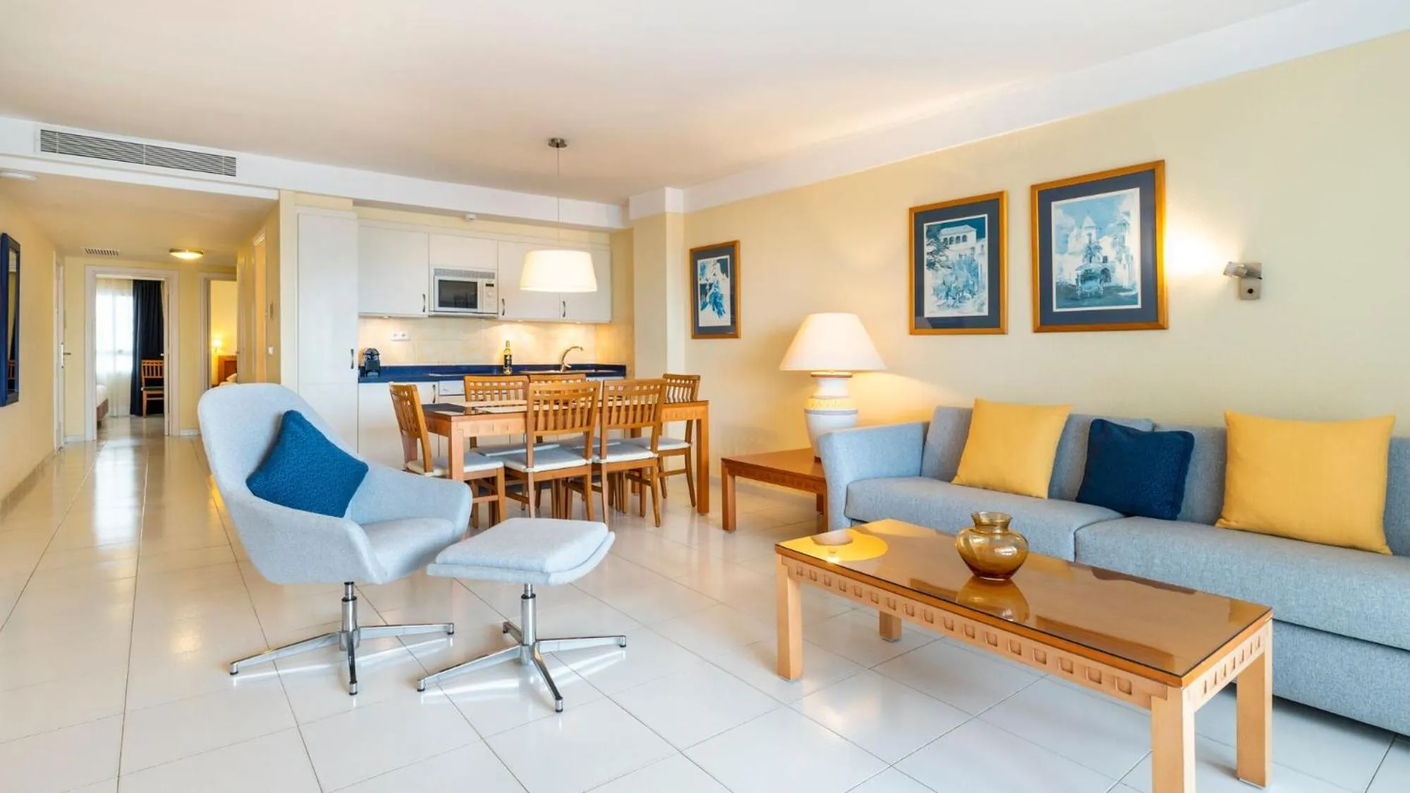 Living room in Hapimag Apartments Marbella