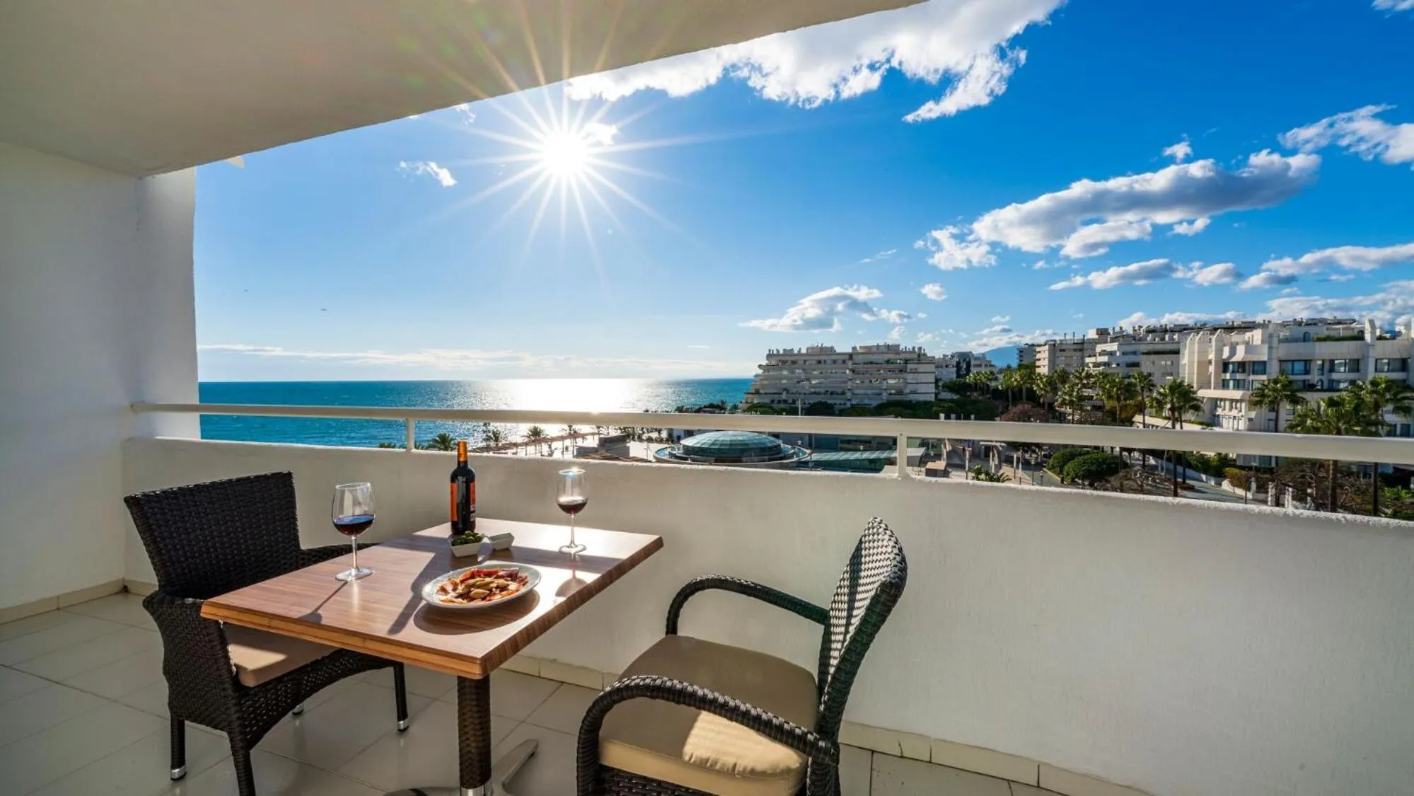 Balcony/Terrace in Hapimag Apartments Marbella