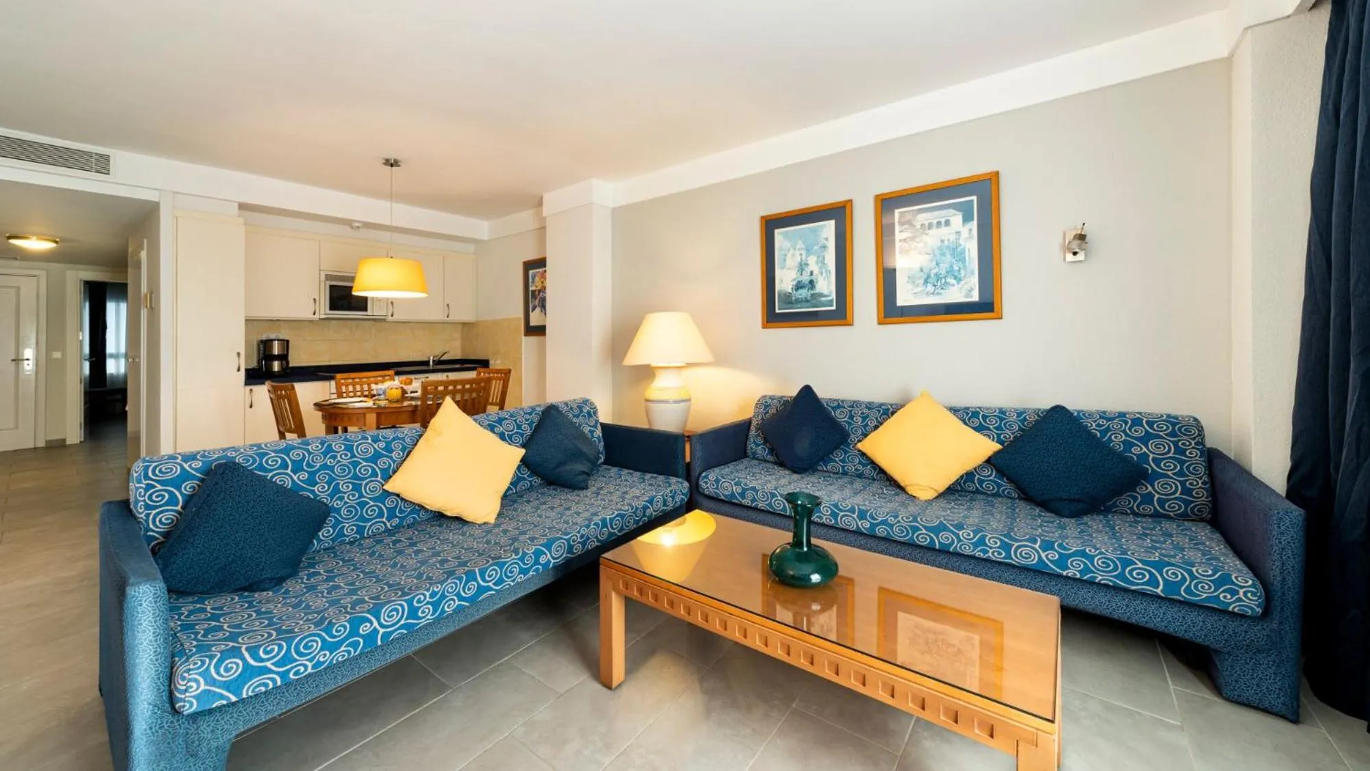 Living room in Hapimag Apartments Marbella