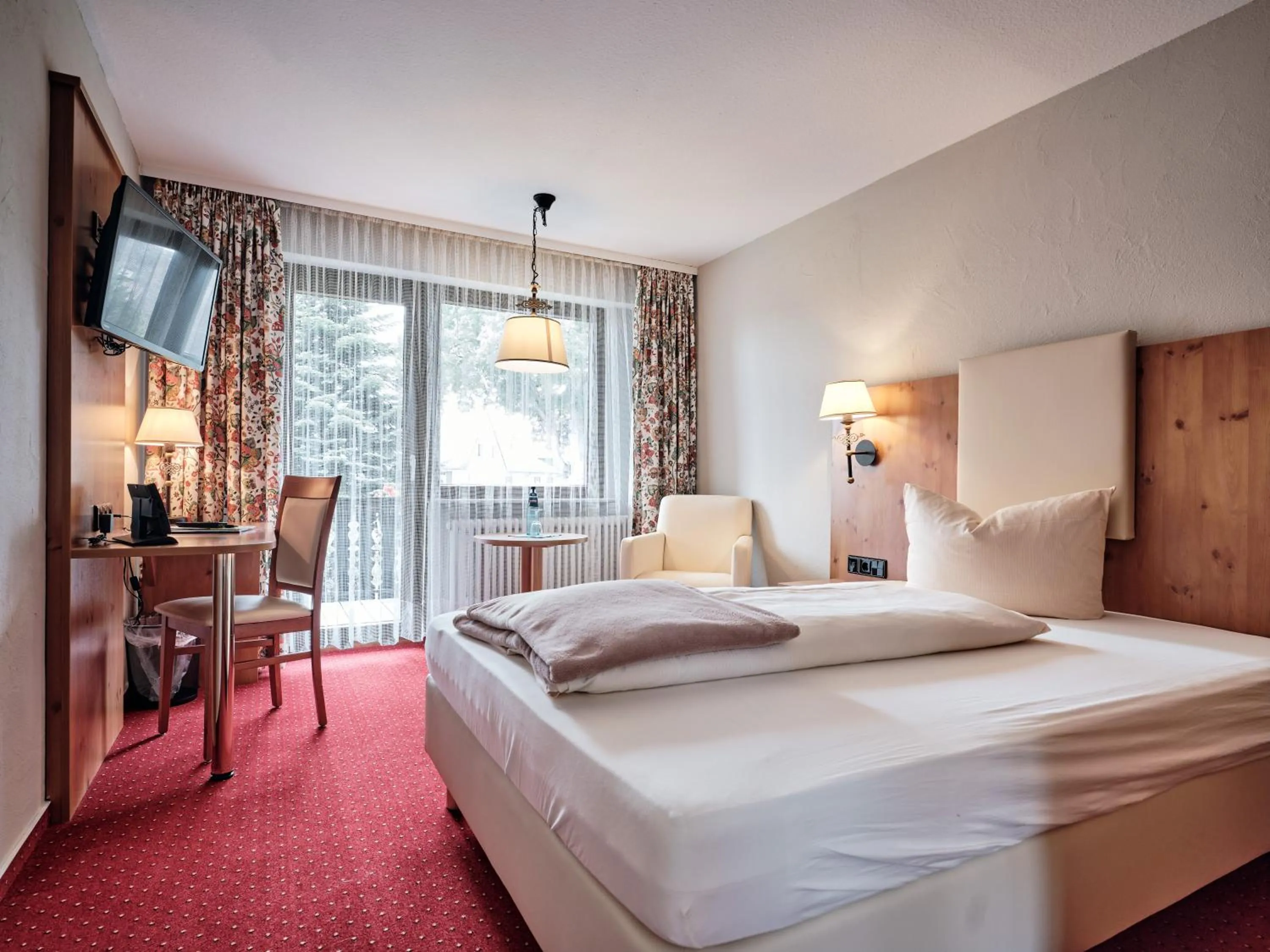 Photo of the whole room, Bed in Hotel Hochfirst