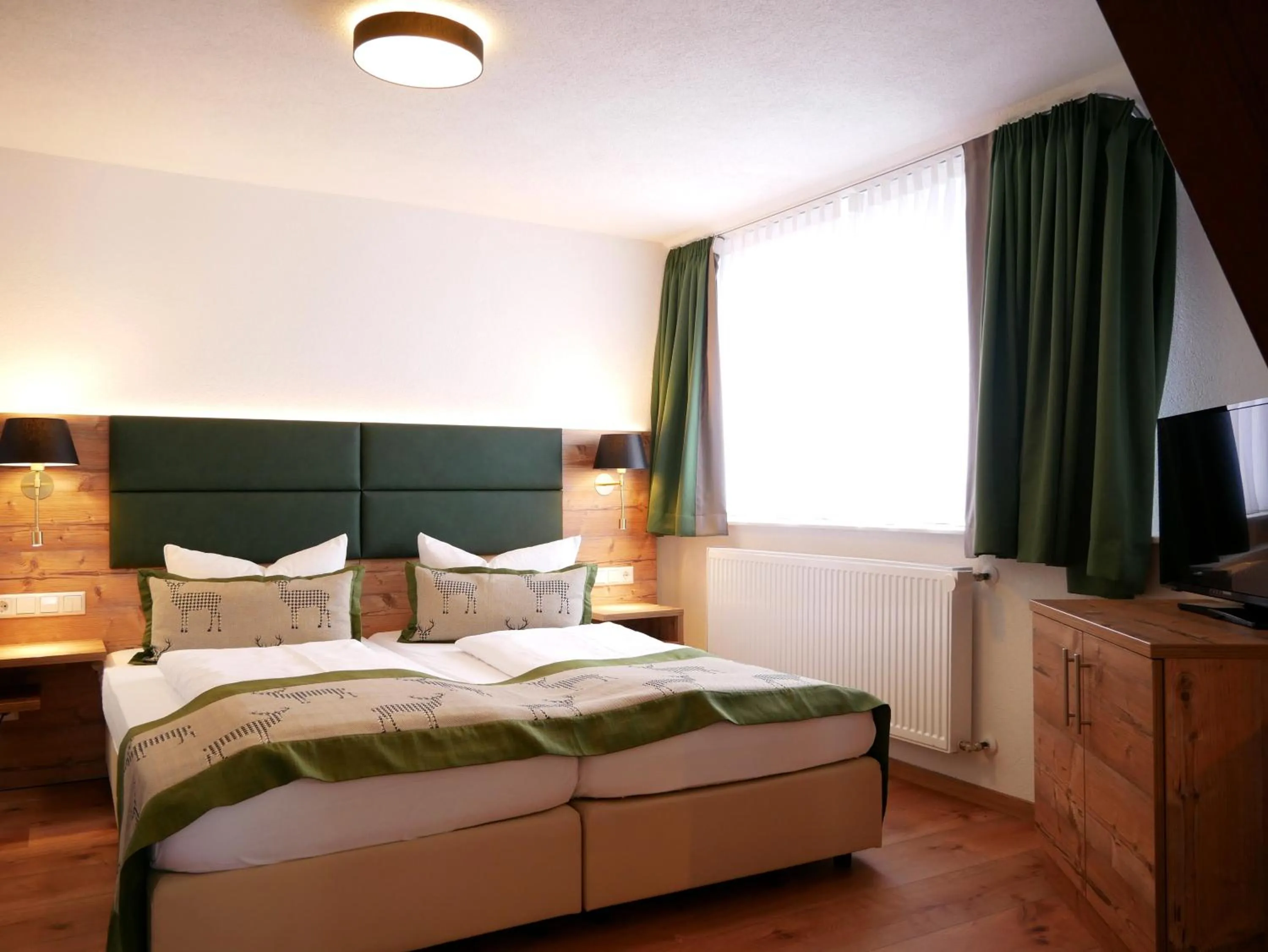 Bedroom, Bed in Hotel Hochfirst