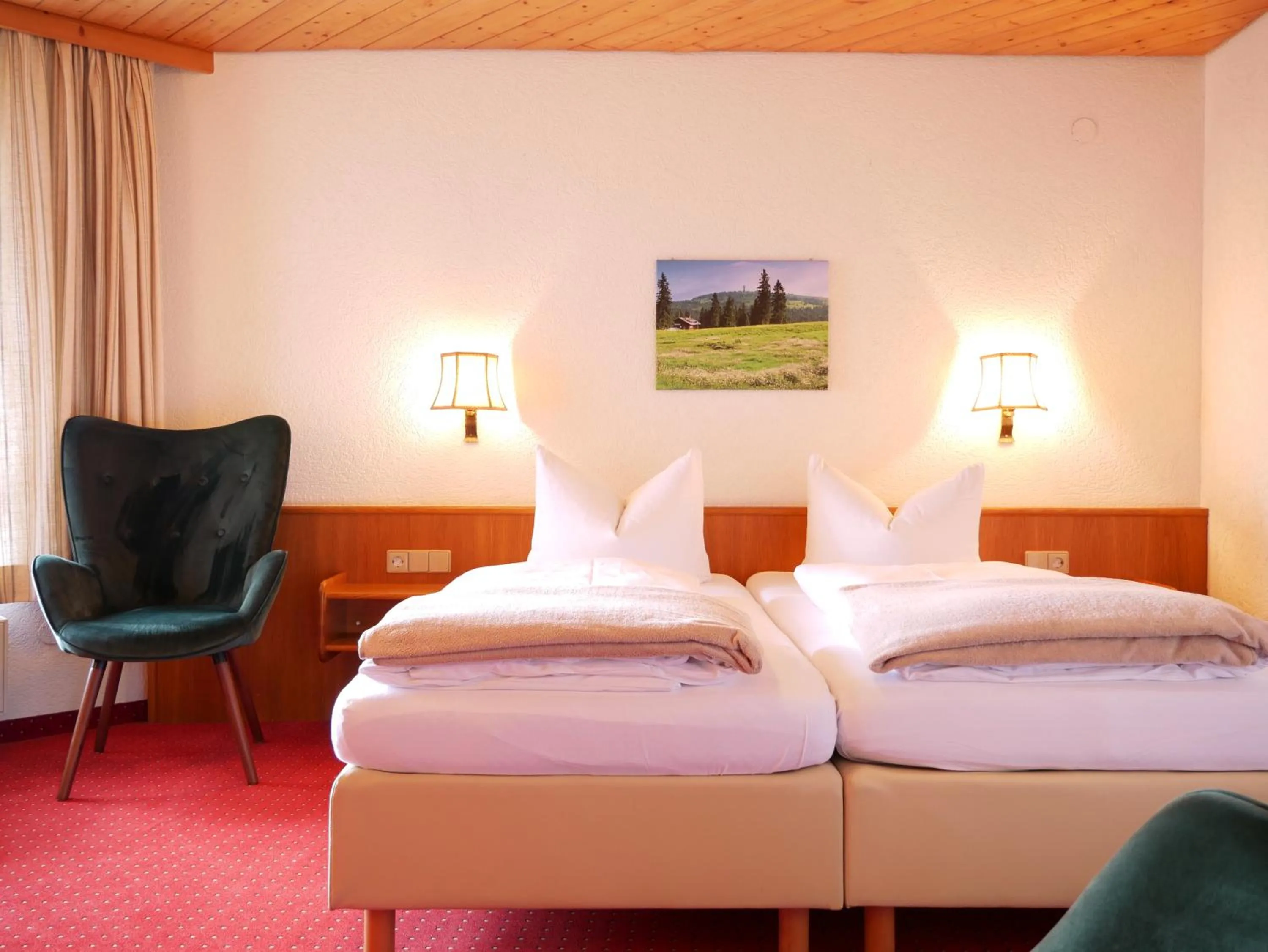 Bed in Hotel Hochfirst