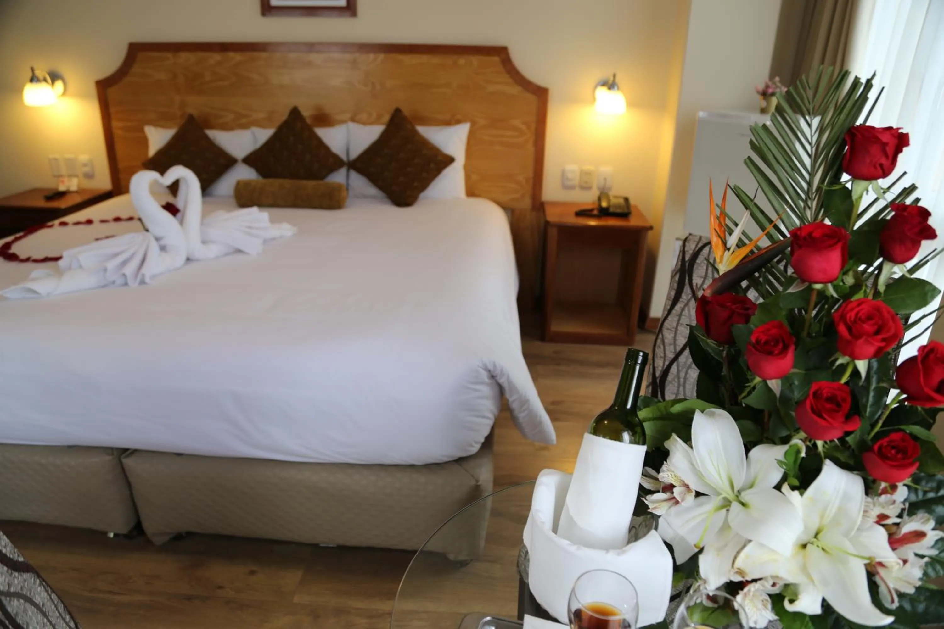 Decorative detail, Bed in Sol Plaza Hotel