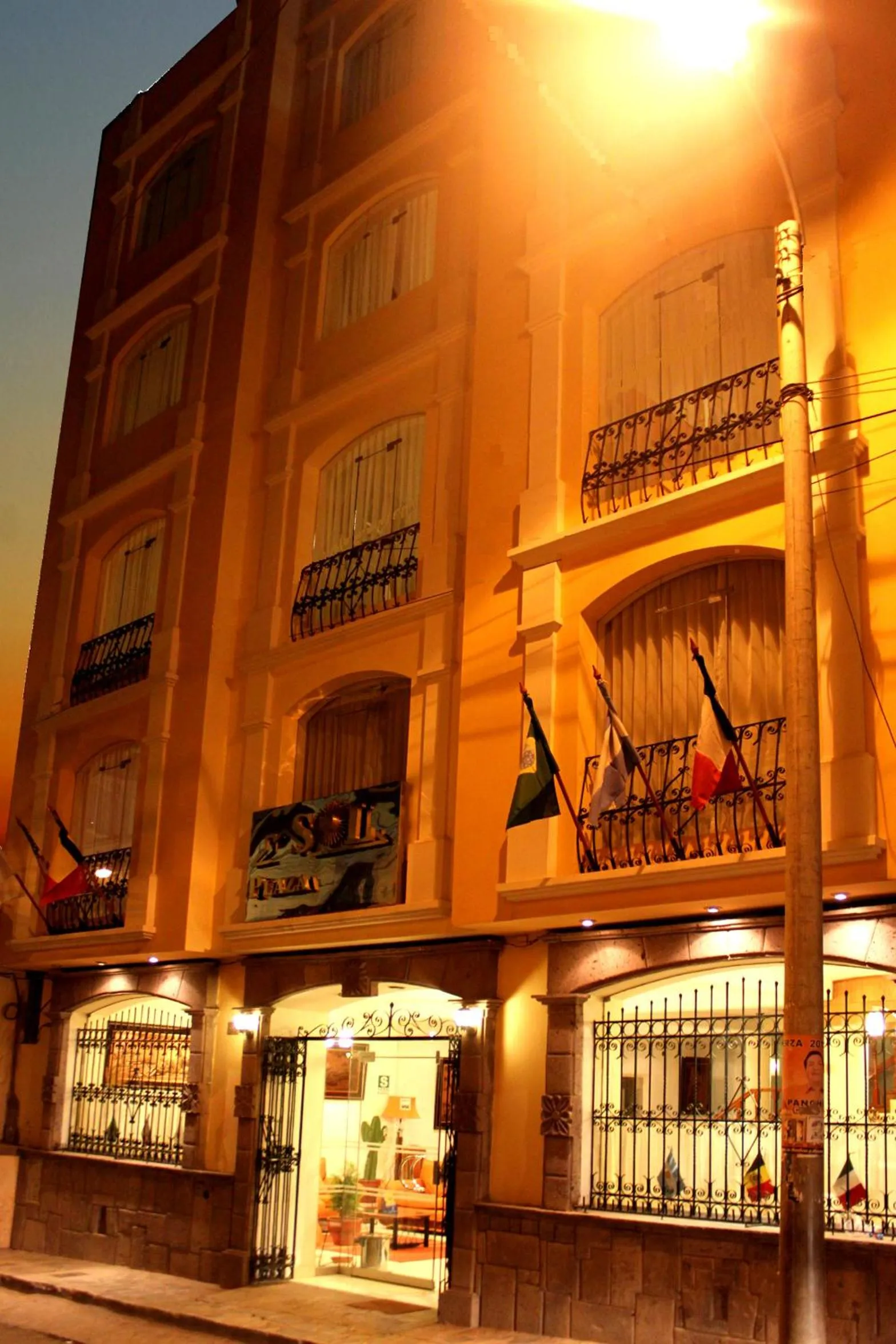 Facade/entrance in Sol Plaza Hotel