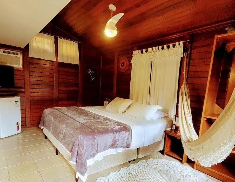 Bed in Complexo de Pousadas Caraguatá