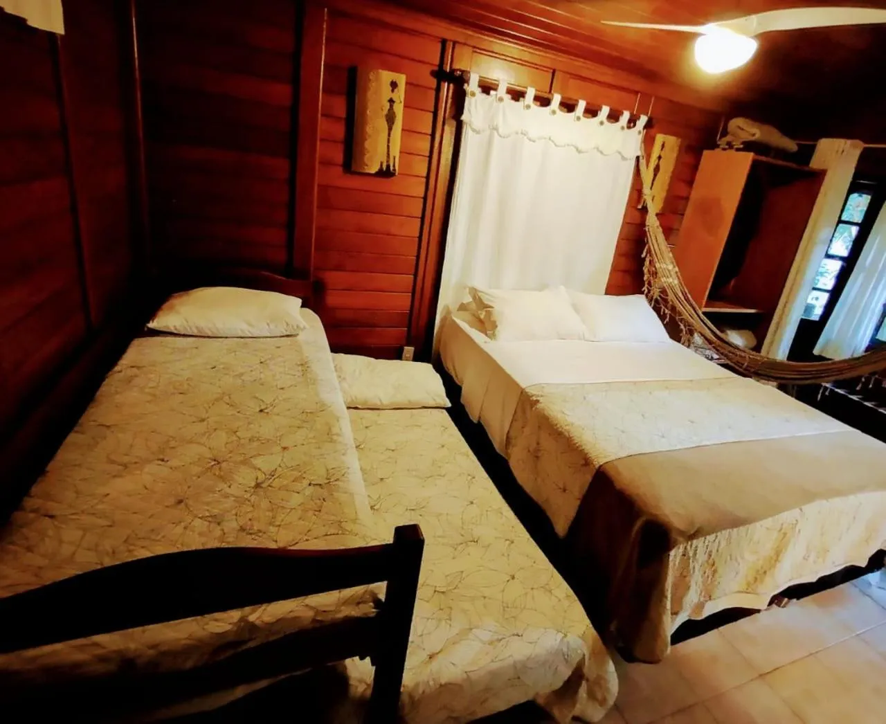 Bed in Complexo de Pousadas Caraguatá