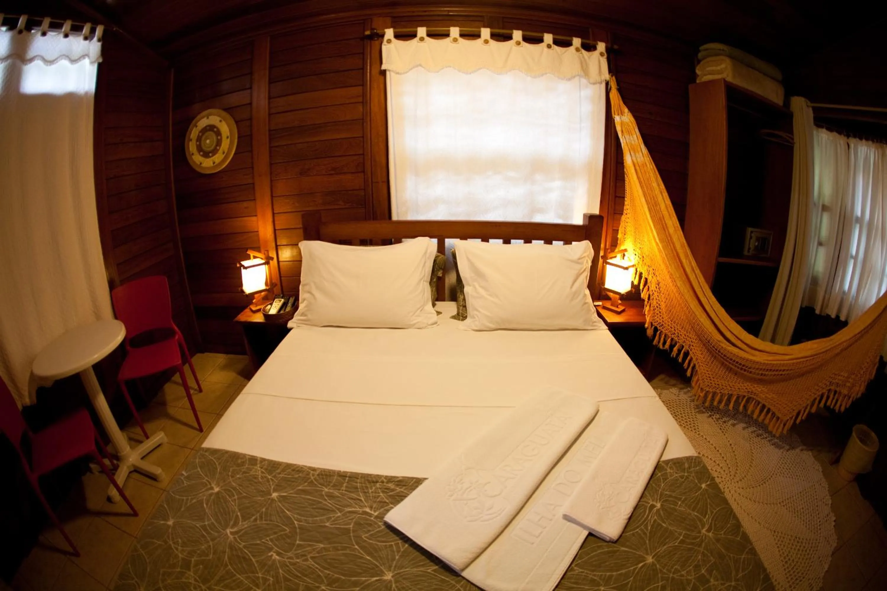 Bed in Complexo de Pousadas Caraguatá