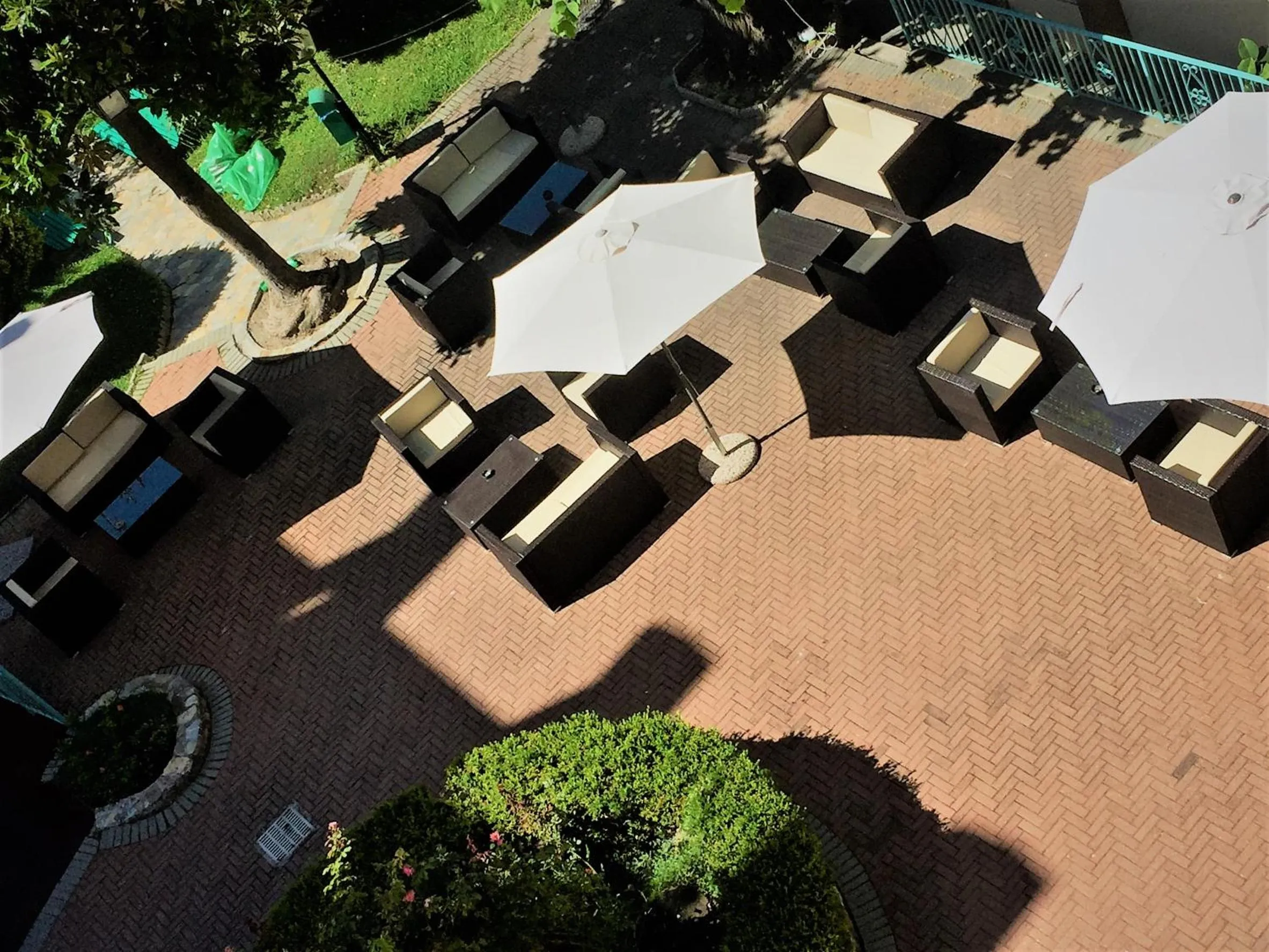 On site in Hotel Villa Sophia