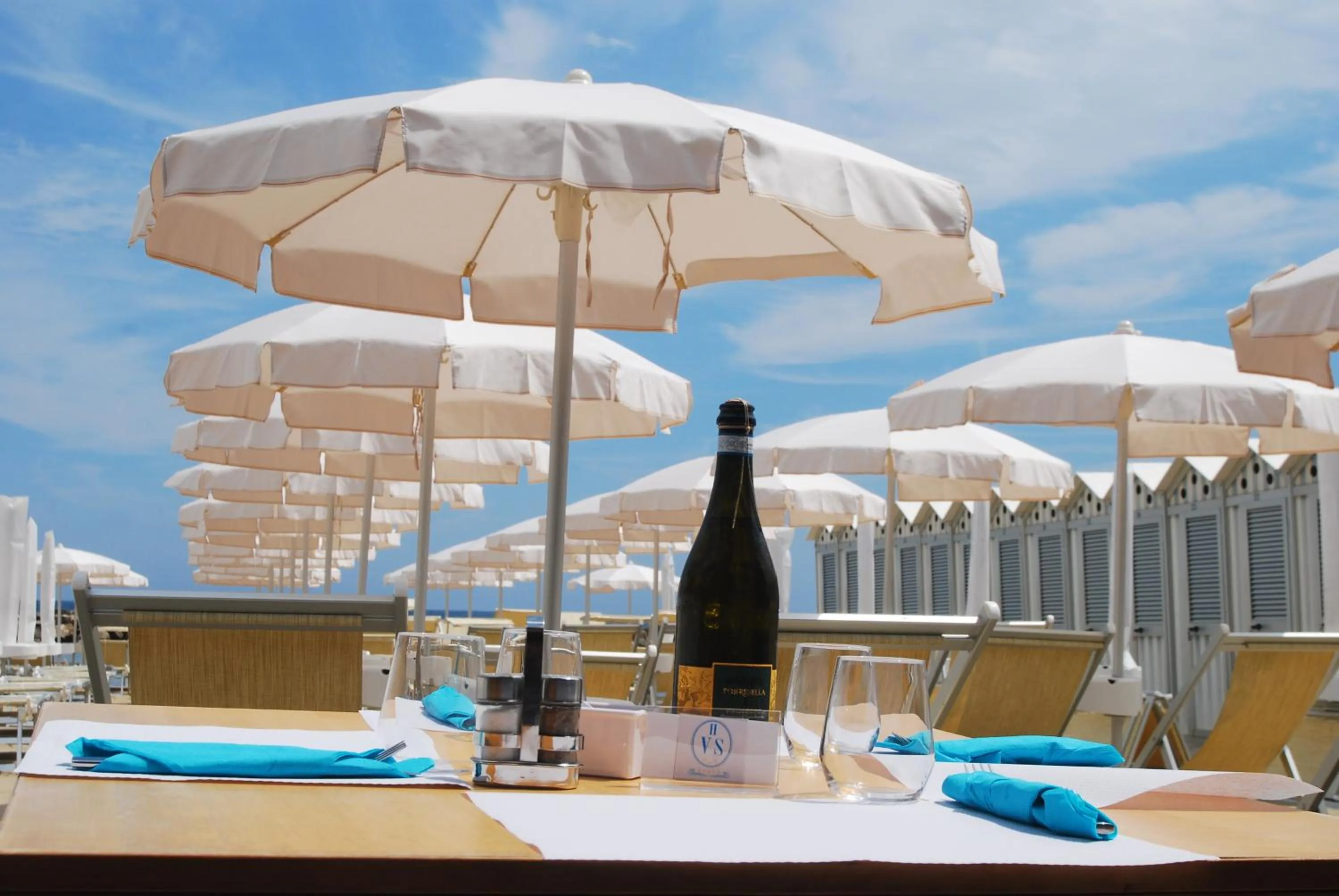 Beach in Hotel Villa Sophia