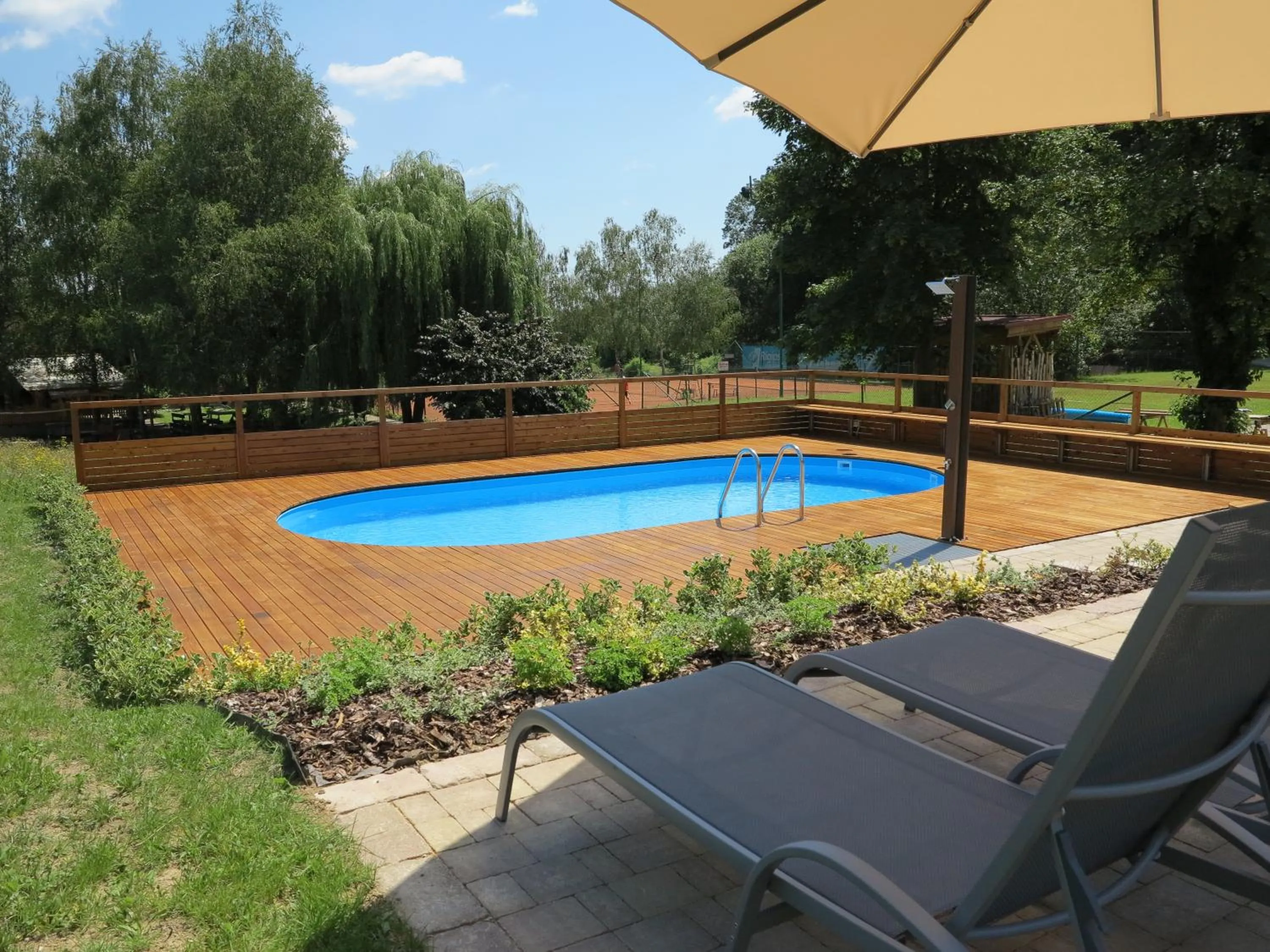 Swimming pool in Naturasort Holiday Houses
