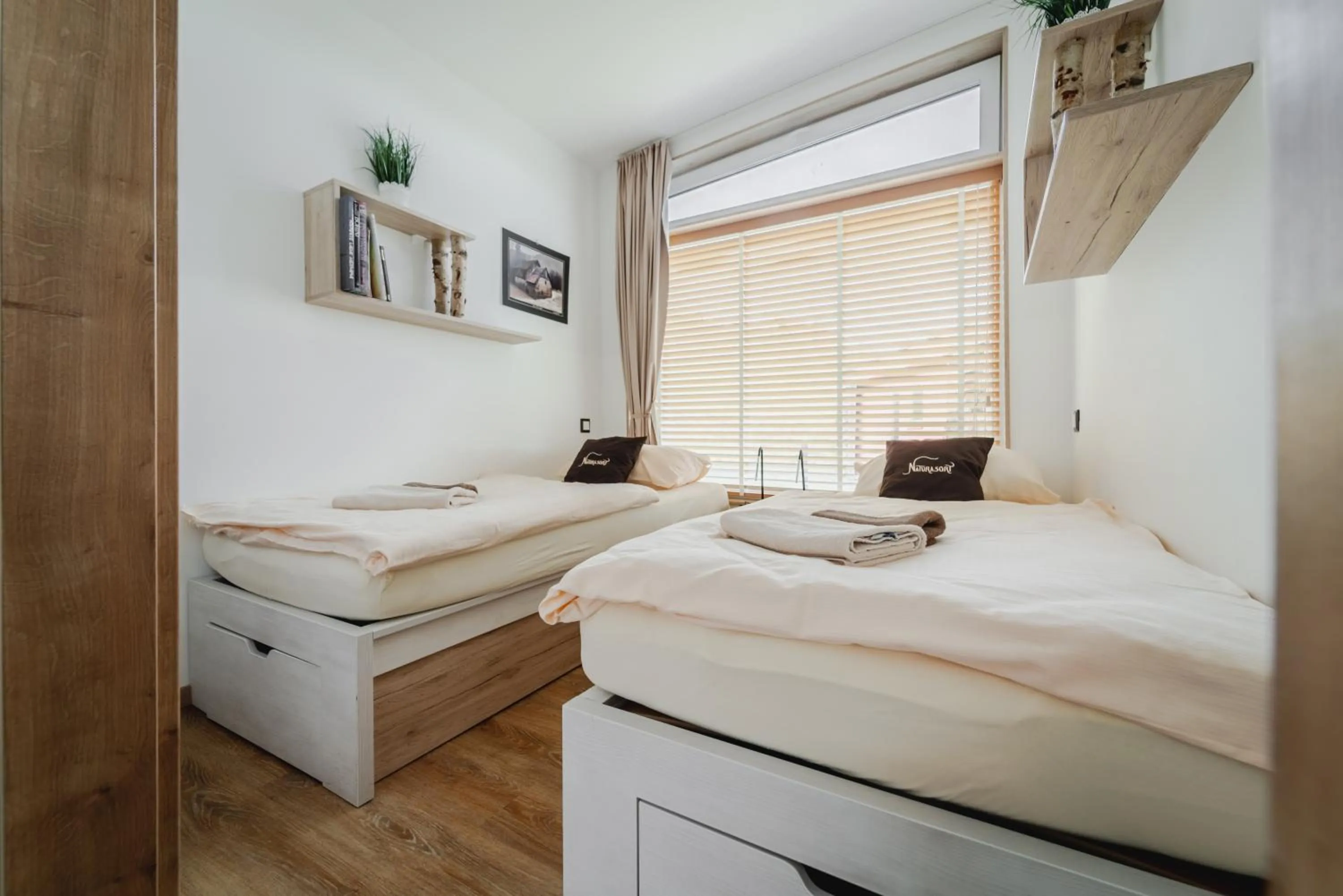 Bedroom, Bed in Naturasort Holiday Houses