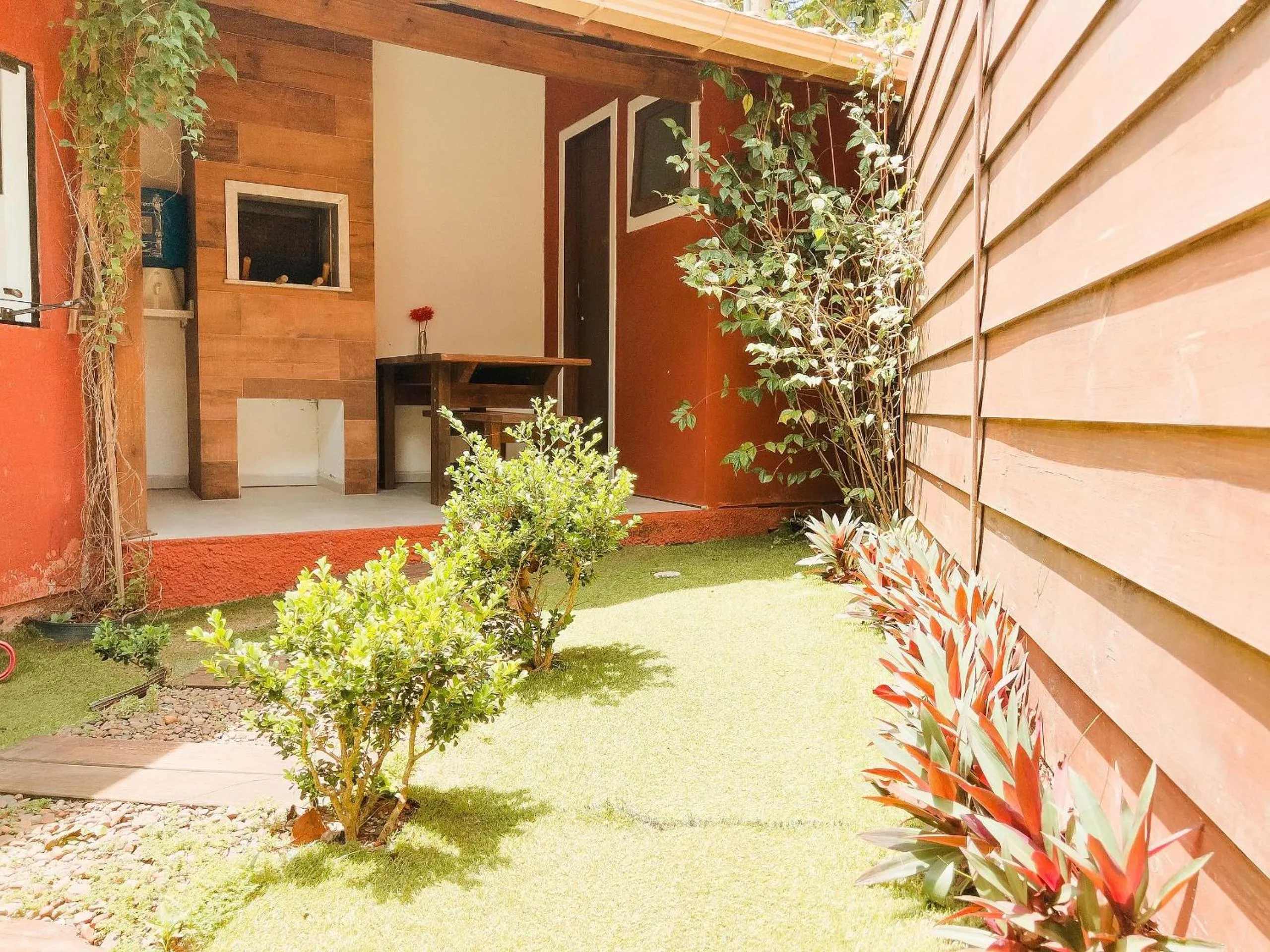 BBQ facilities in Pousada Solar dos Lírios - Praia do Rosa