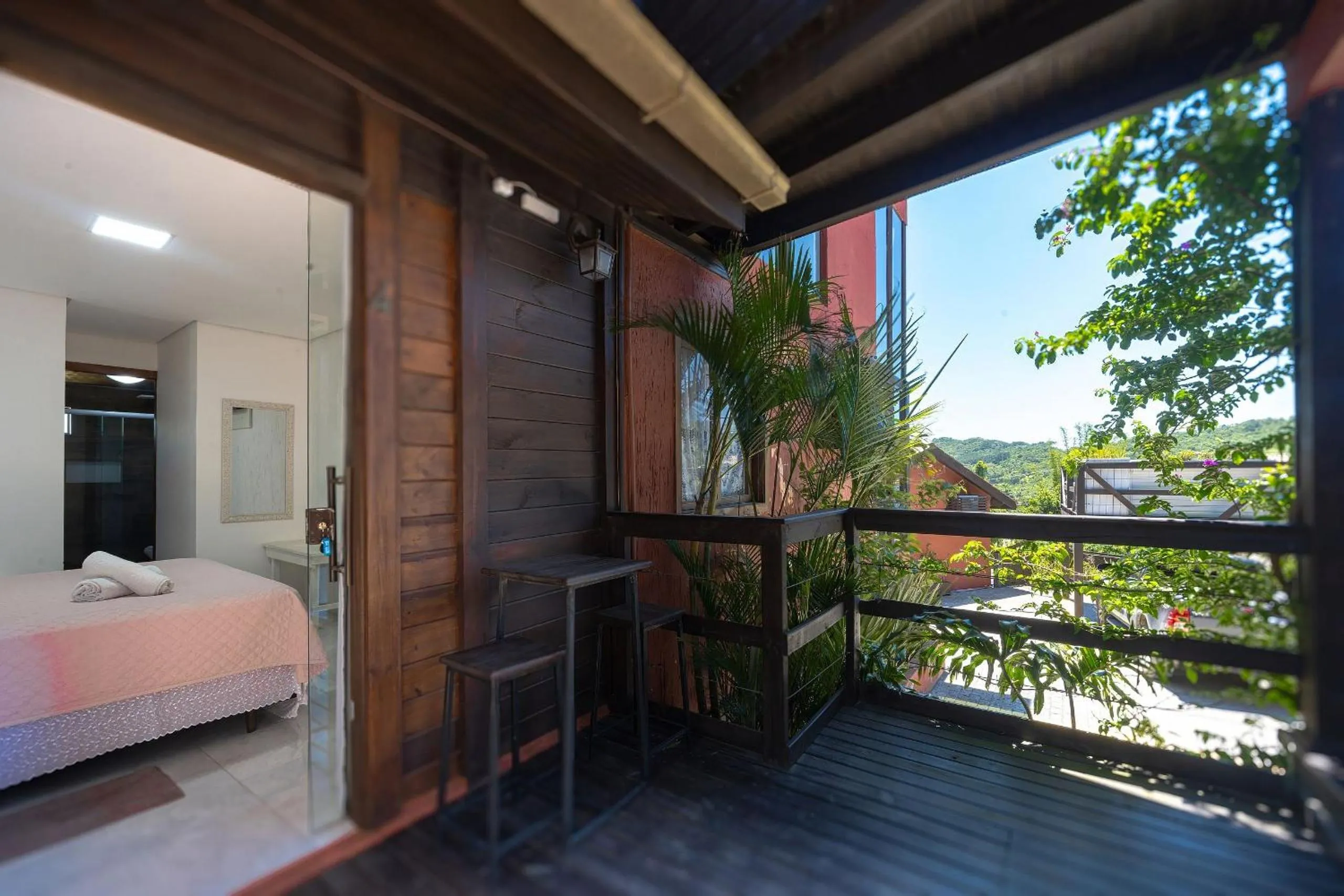 Bedroom, Bed in Pousada Solar dos Lírios - Praia do Rosa