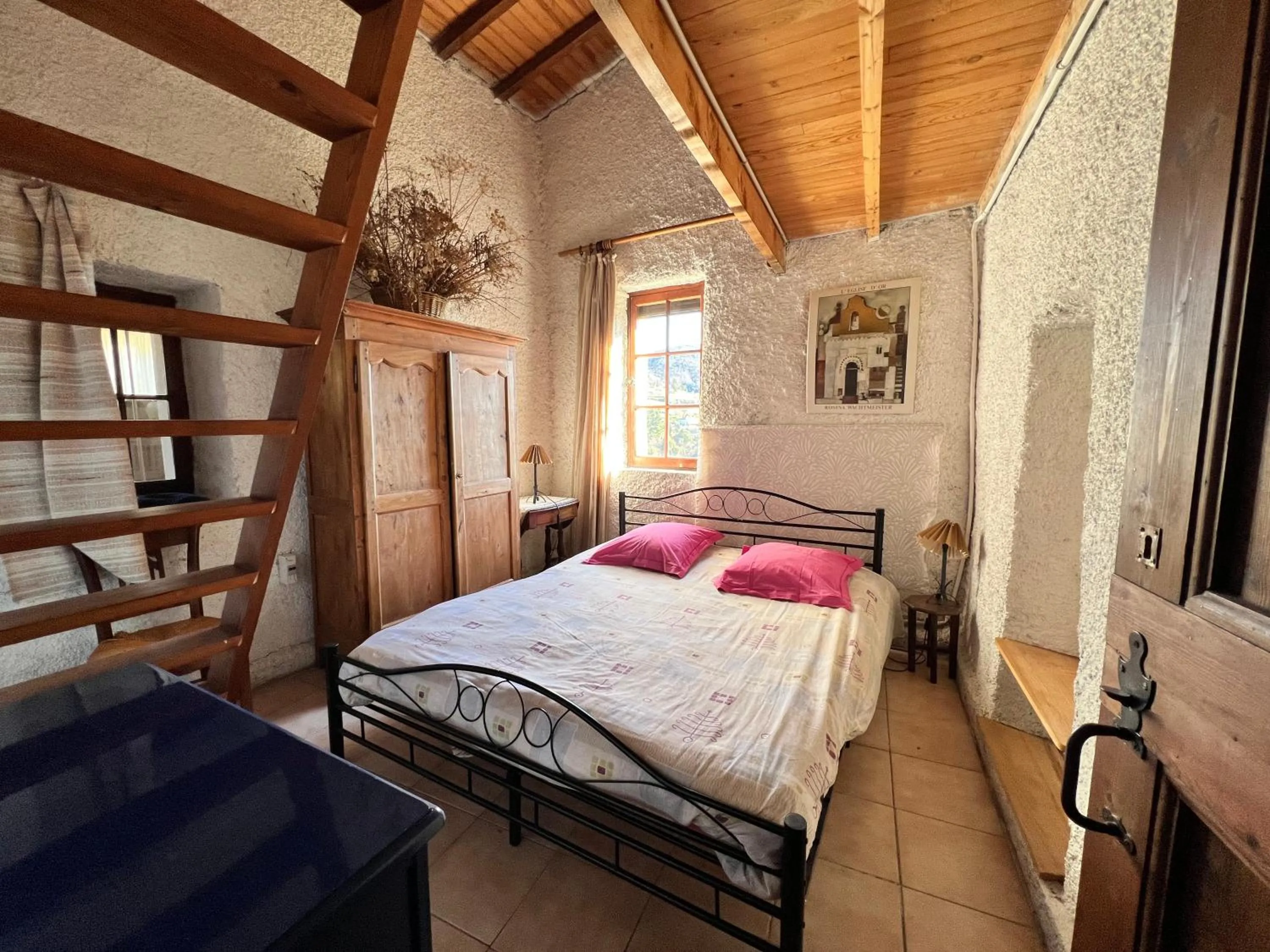 Bedroom, Bed in LES GITES D'ARDAILLERS
