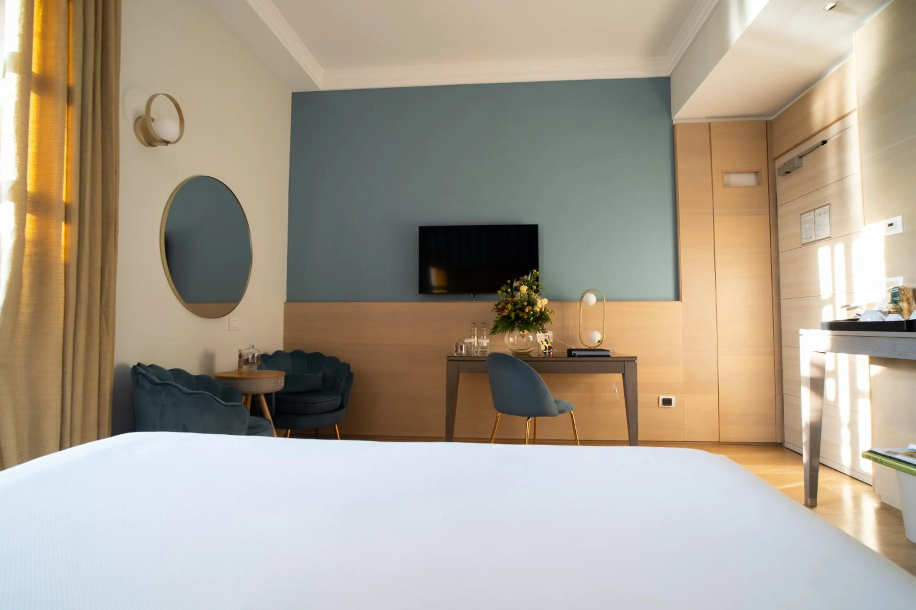 Bed in Grand Hotel Alassio Beach & Spa Resort - The Leading Hotels of the World