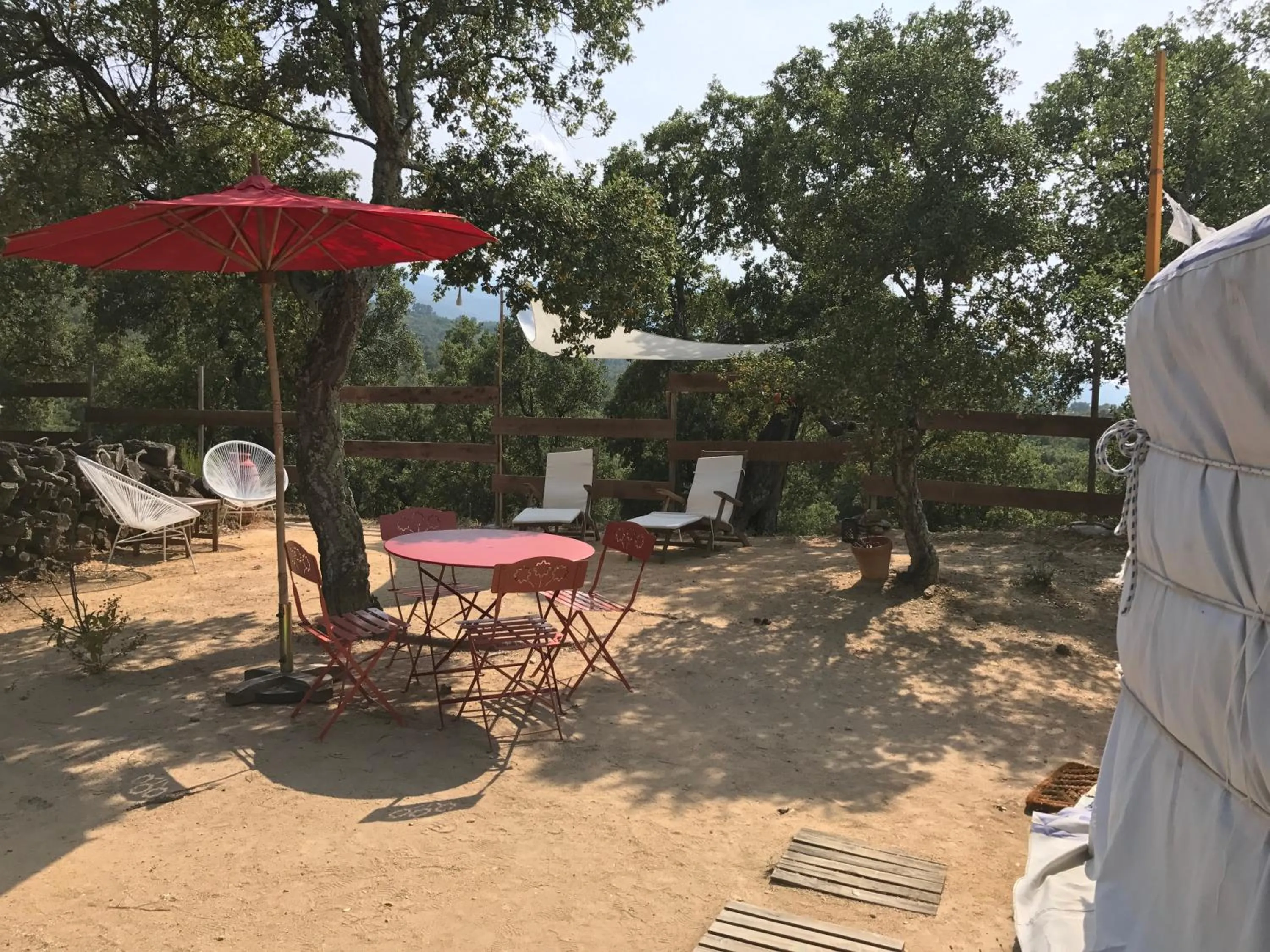 group of guests in Au Soleil Mongol