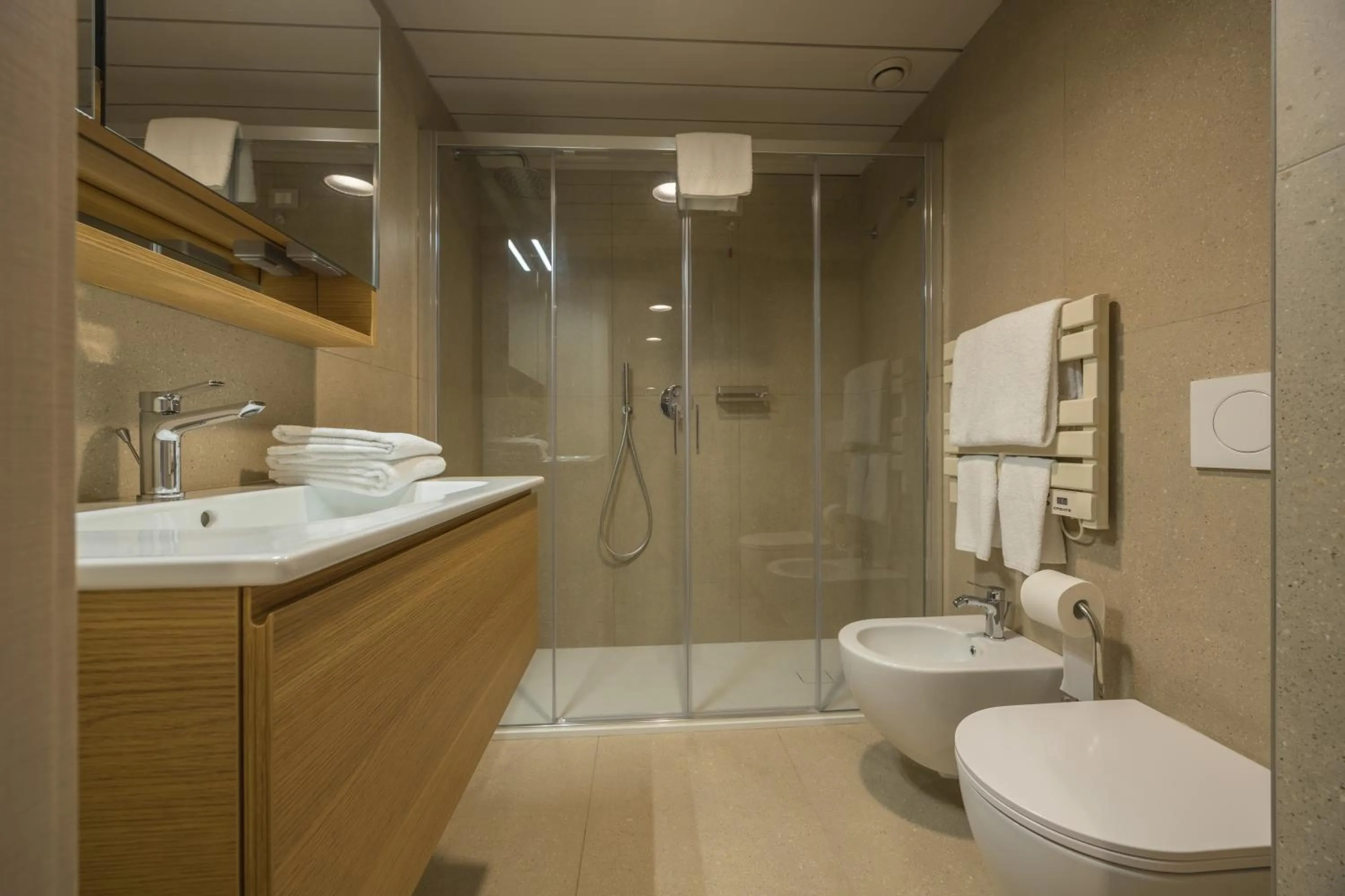 Shower in Residence Hotel Siloe