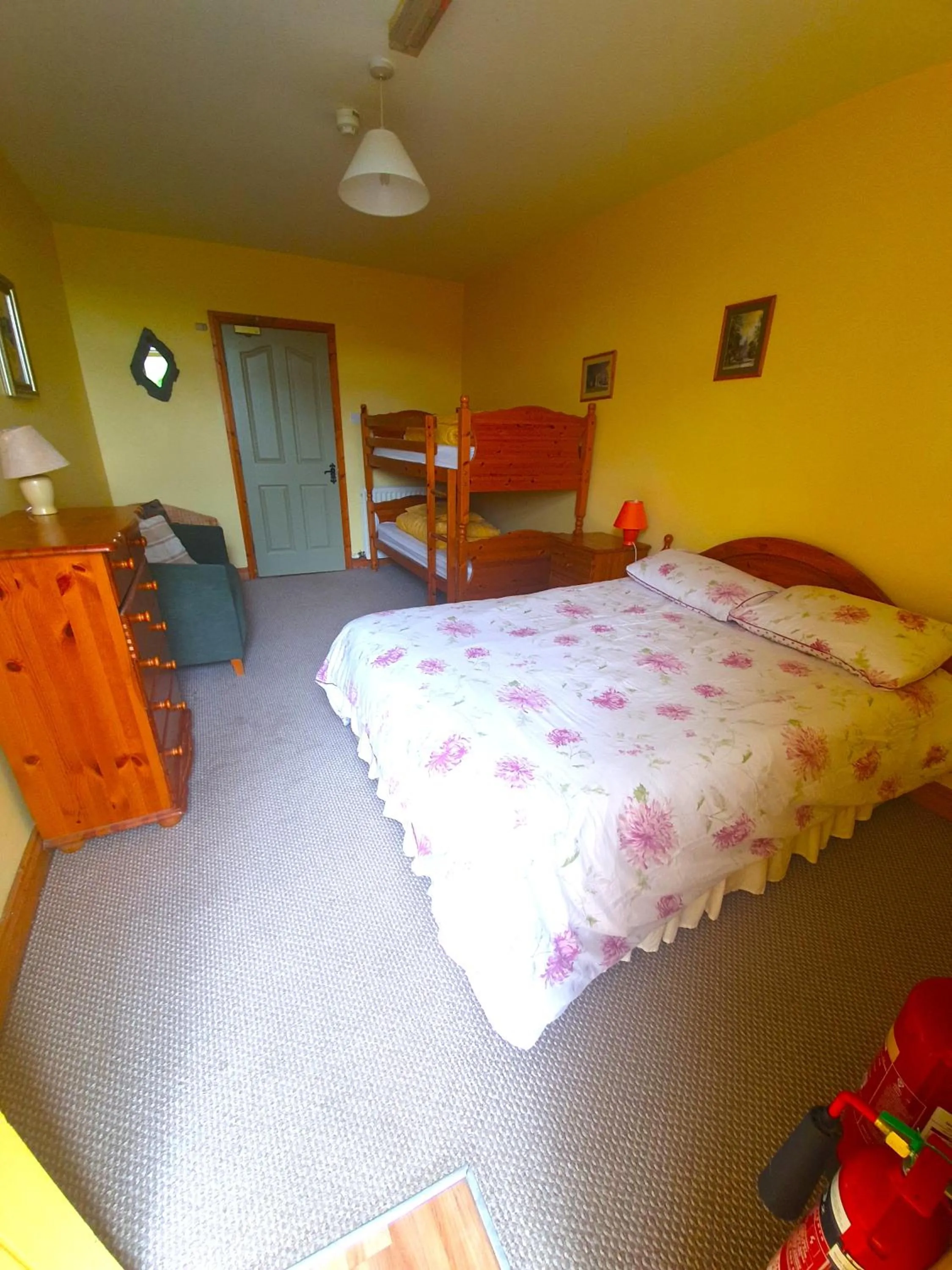 Bedroom in Slane Farm Hostel, Cottages and Camping