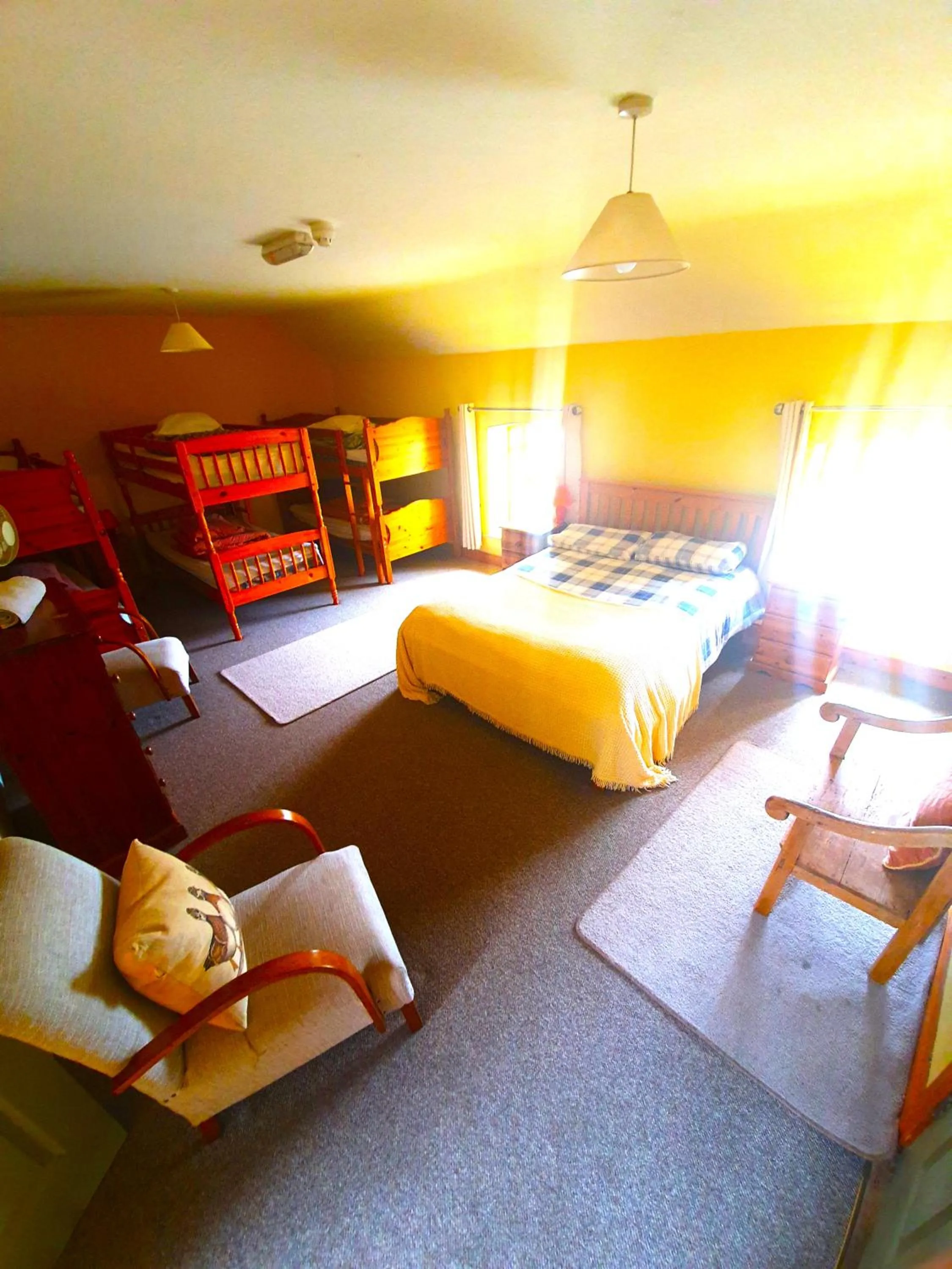 Bedroom in Slane Farm Hostel, Cottages and Camping