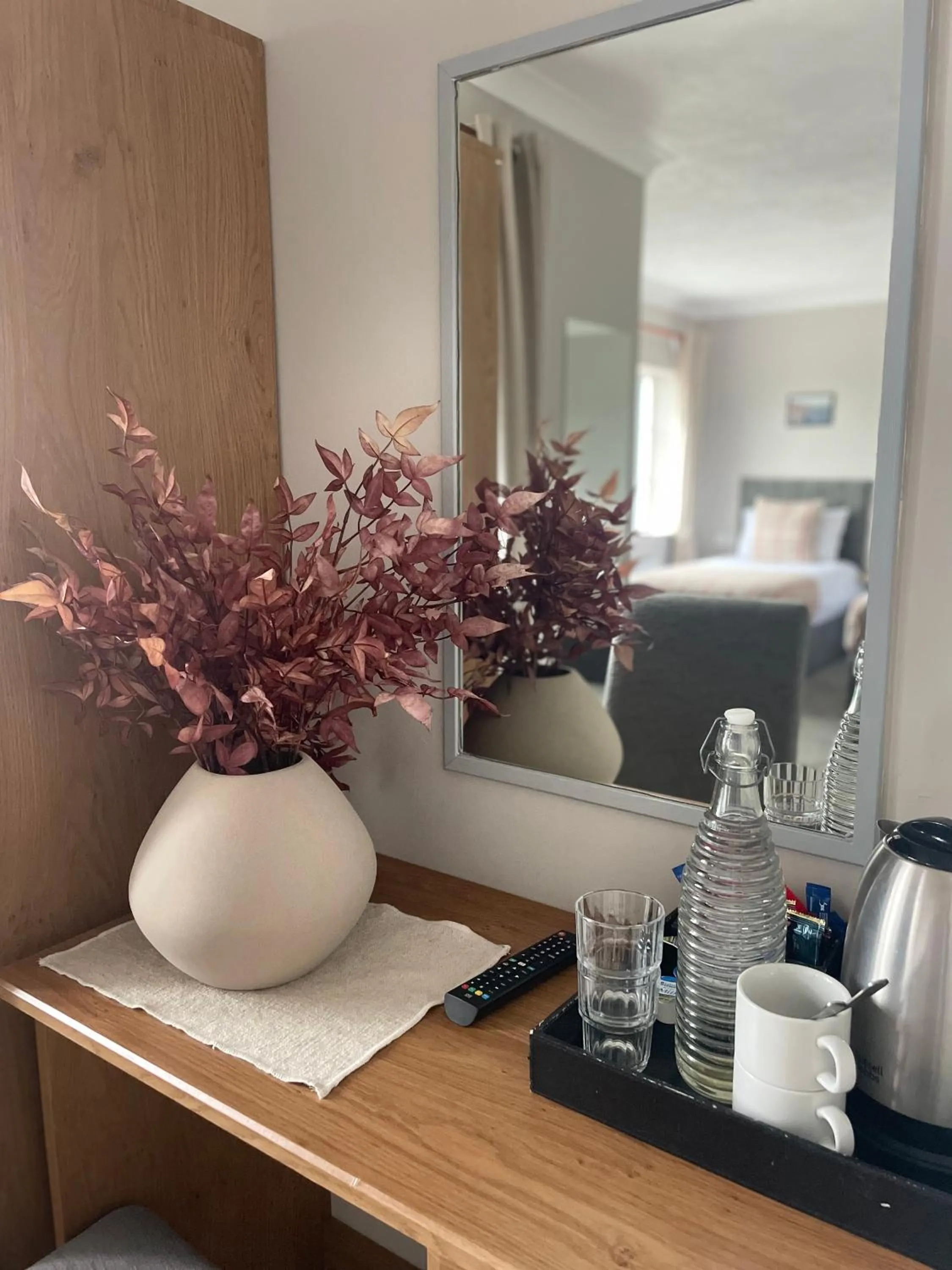 Coffee/tea facilities in Glasha Meadows Accommodation