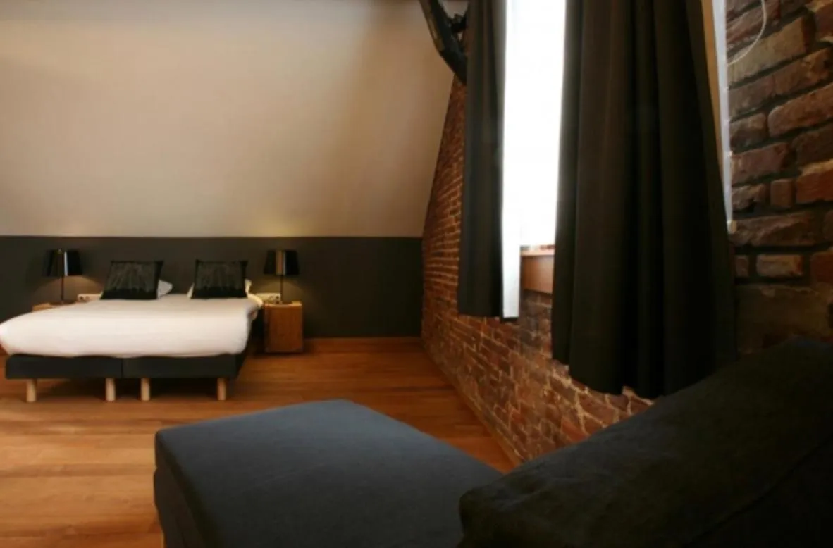 Bed in Hotel De Groene Hendrickx