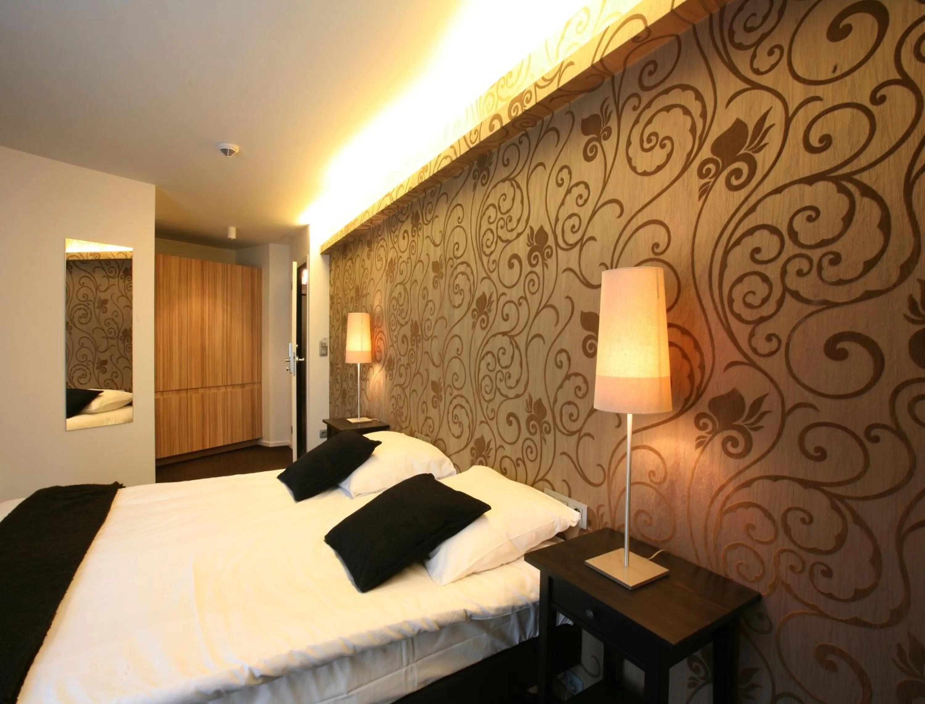 Bed in Hotel De Groene Hendrickx