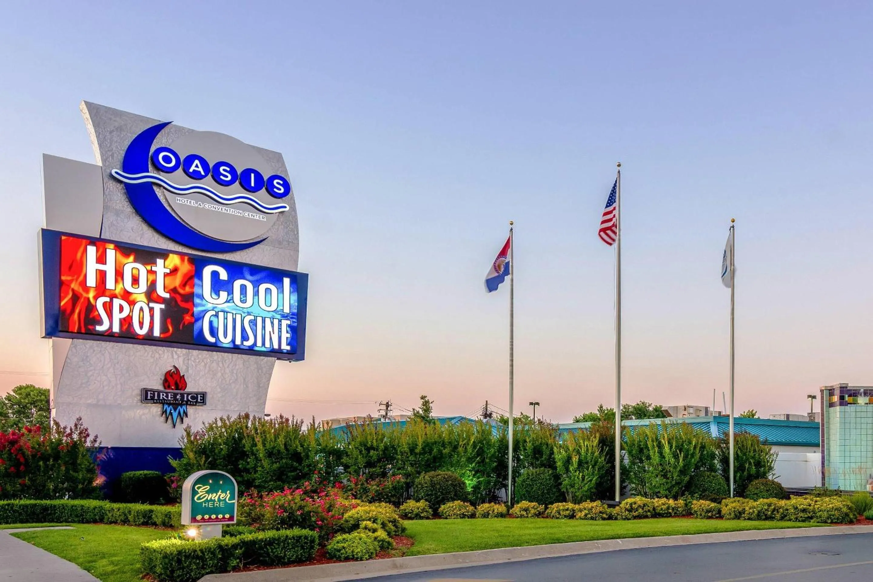 Property building in Oasis Hotel and Conv Center, an Ascend Collection Hotel