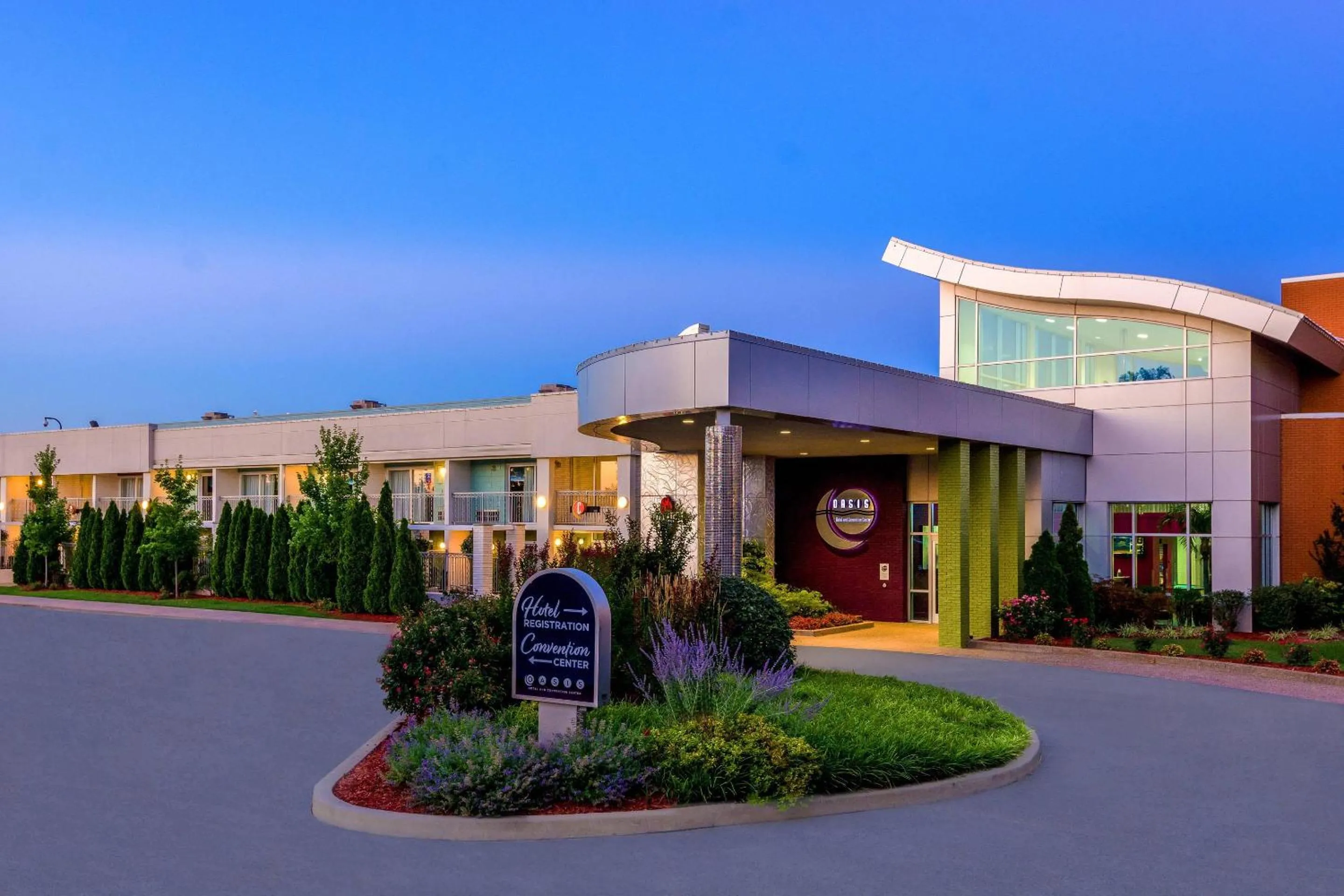 Property building in Oasis Hotel and Conv Center, an Ascend Collection Hotel