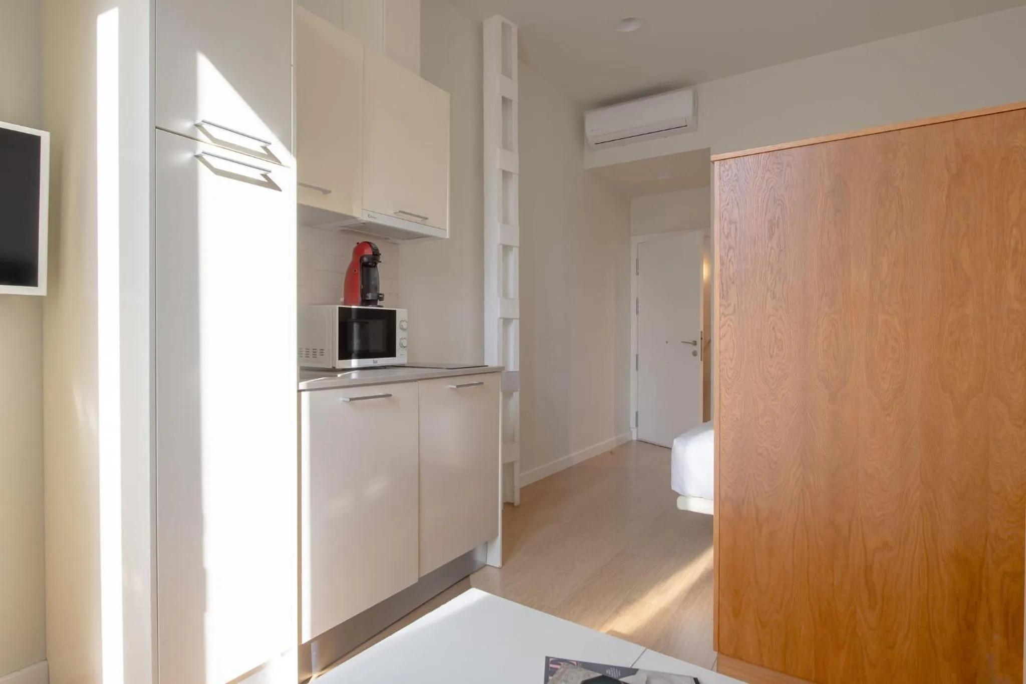 Kitchen or kitchenette in Ópera Apartments Alameda