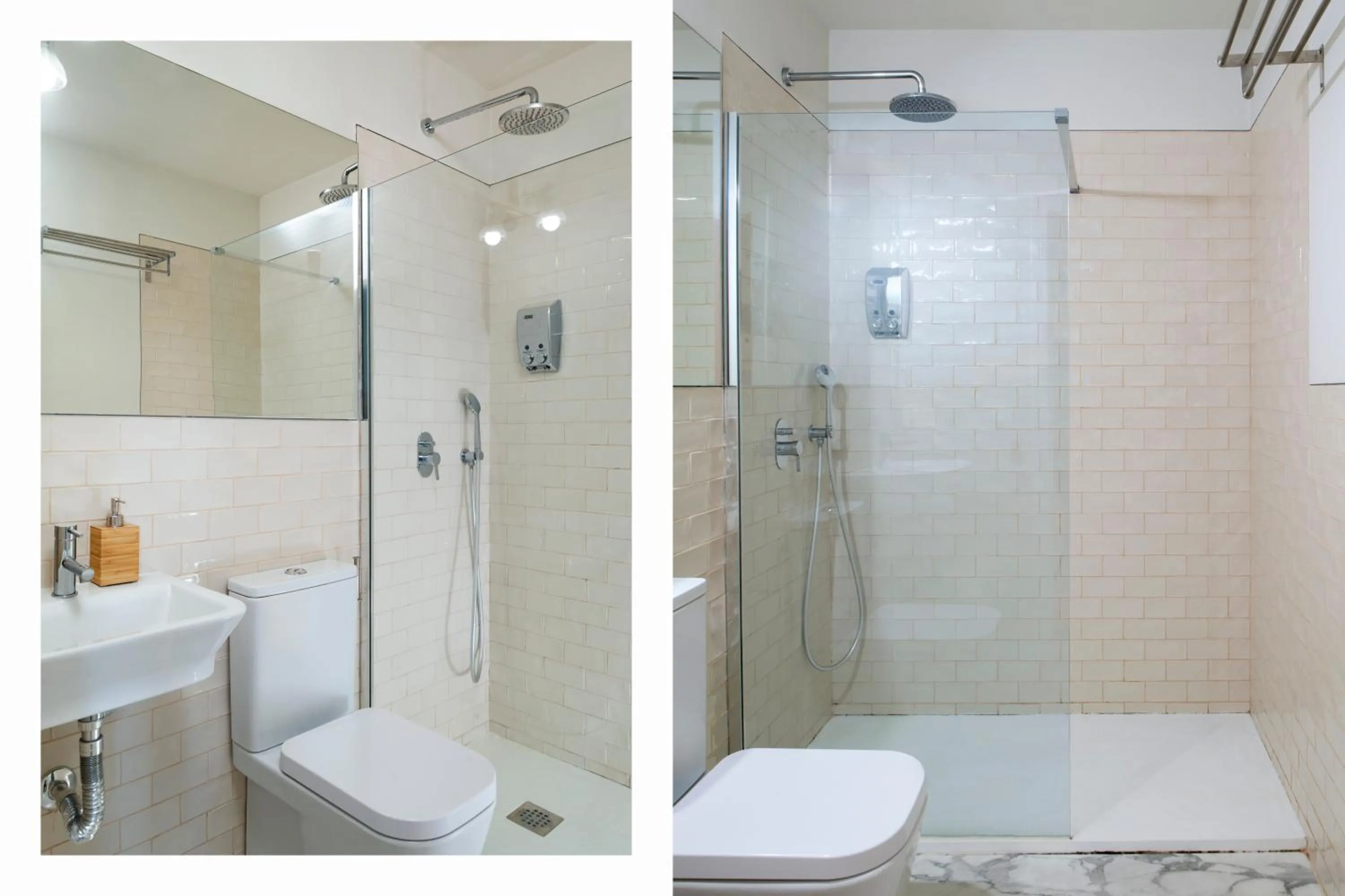 Shower in Ópera Apartments Alameda