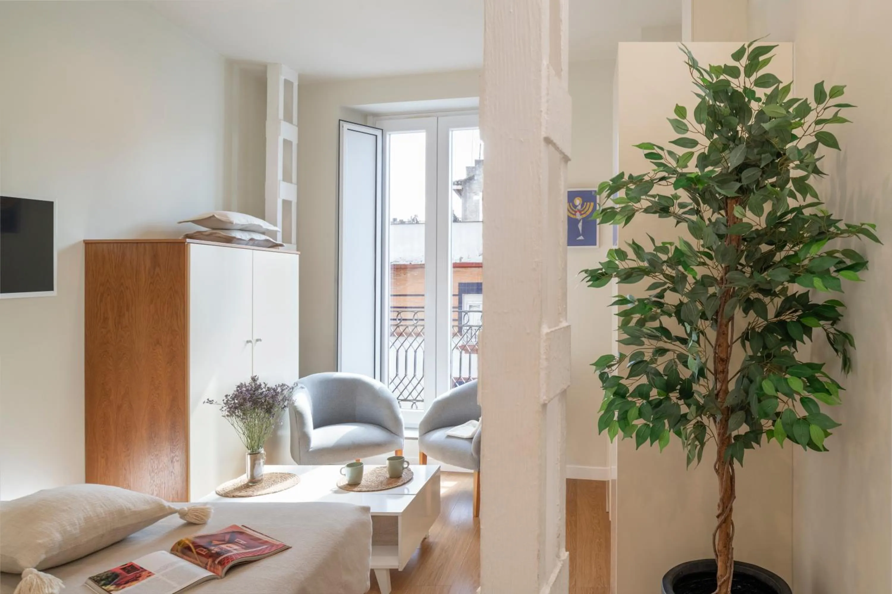 TV and multimedia in Ópera Apartments Alameda