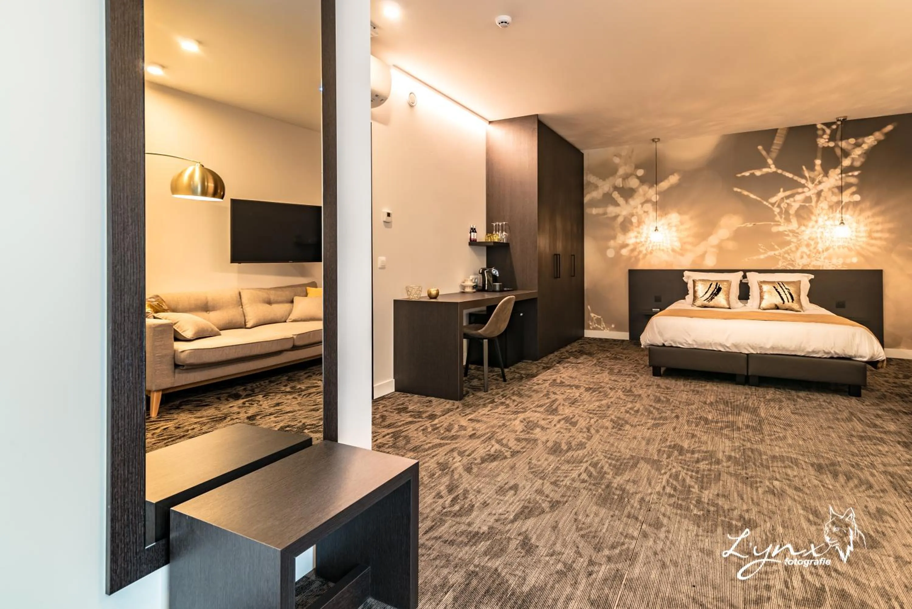 Photo of the whole room, Bed in De Vesten Comfort Lodge