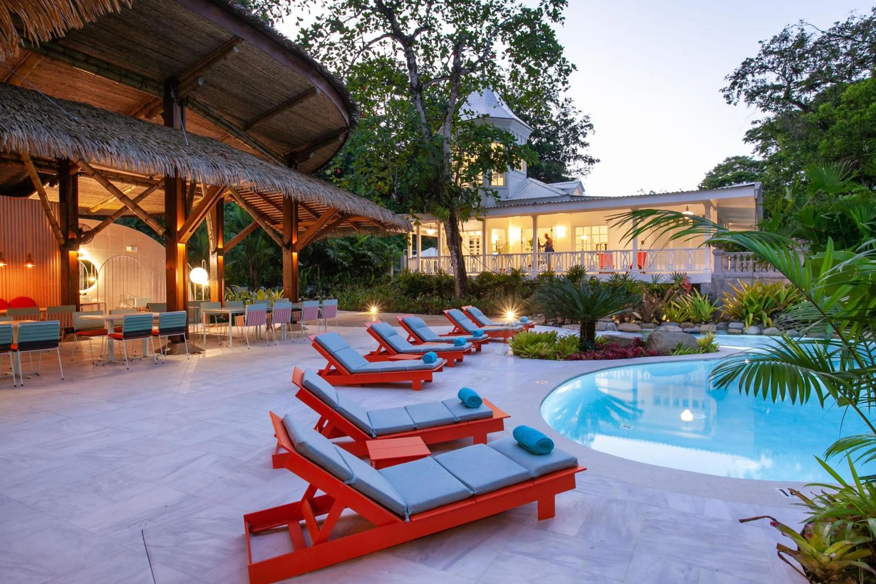 Swimming pool in Hotel Aguas Claras Member of the Cayuga Collection