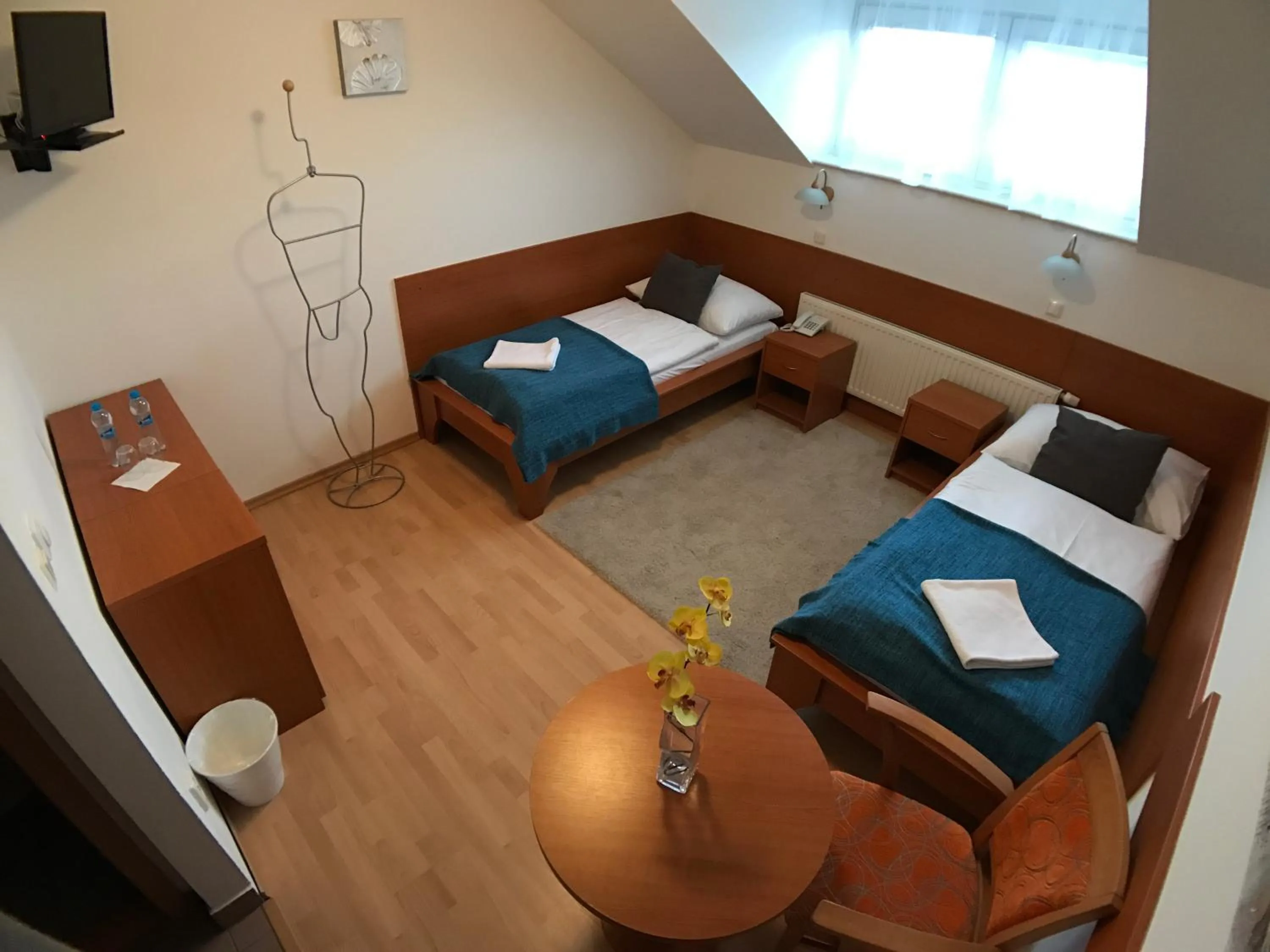 Bedroom, Bed in Hotel ROSE Břeclav