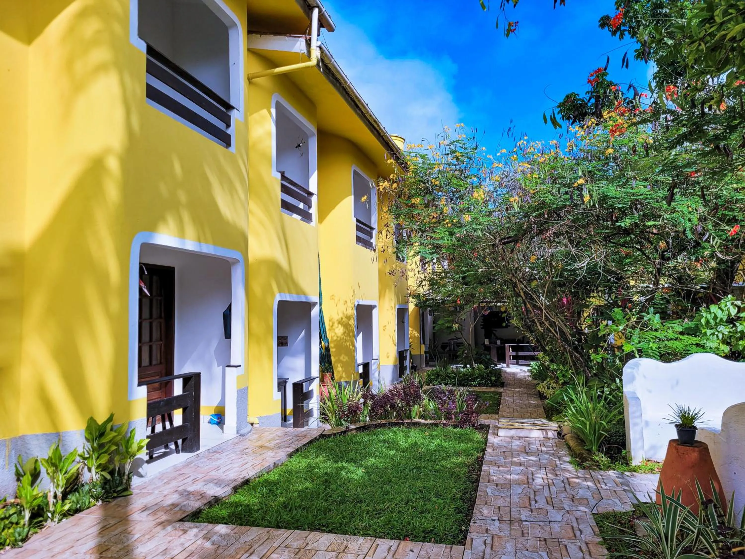 Balcony/Terrace in Aguamarinha Pousada