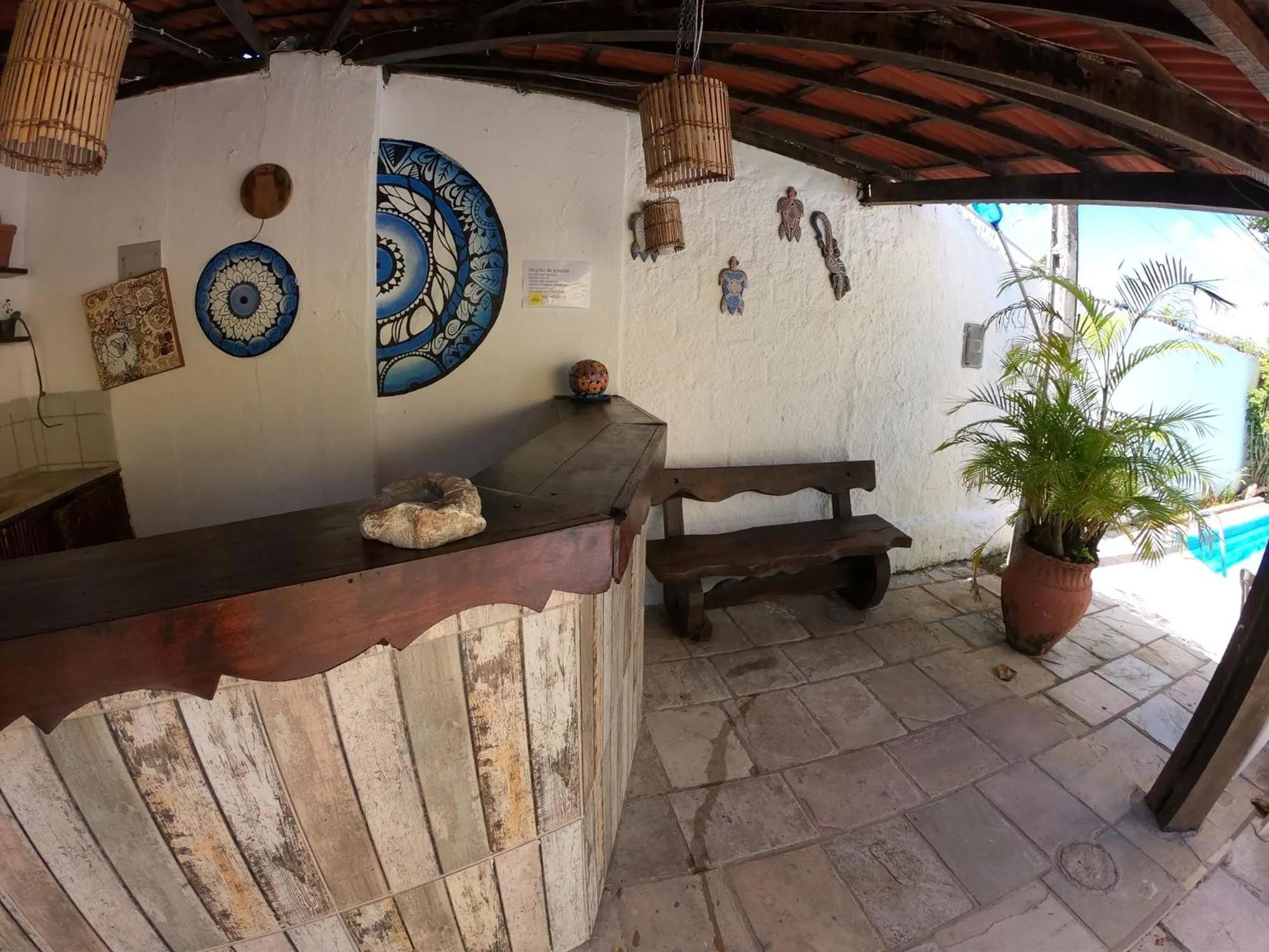 Property building in Aguamarinha Pousada