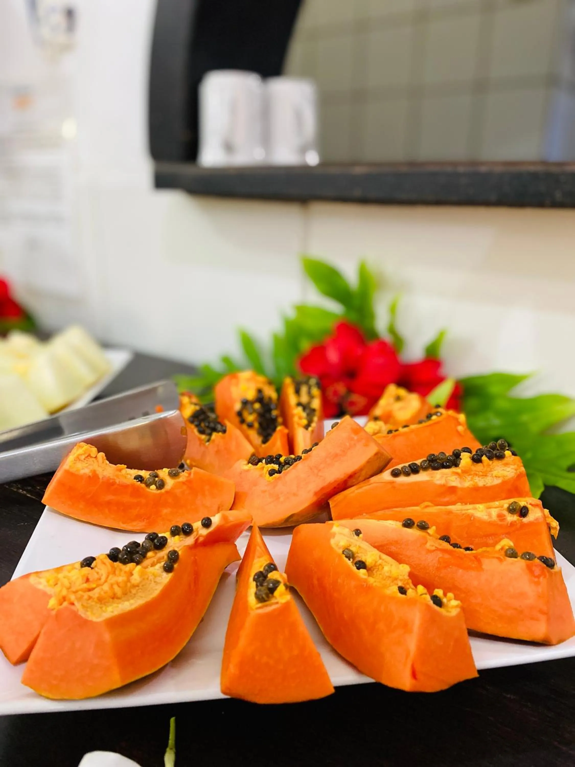 Breakfast in Aguamarinha Pousada