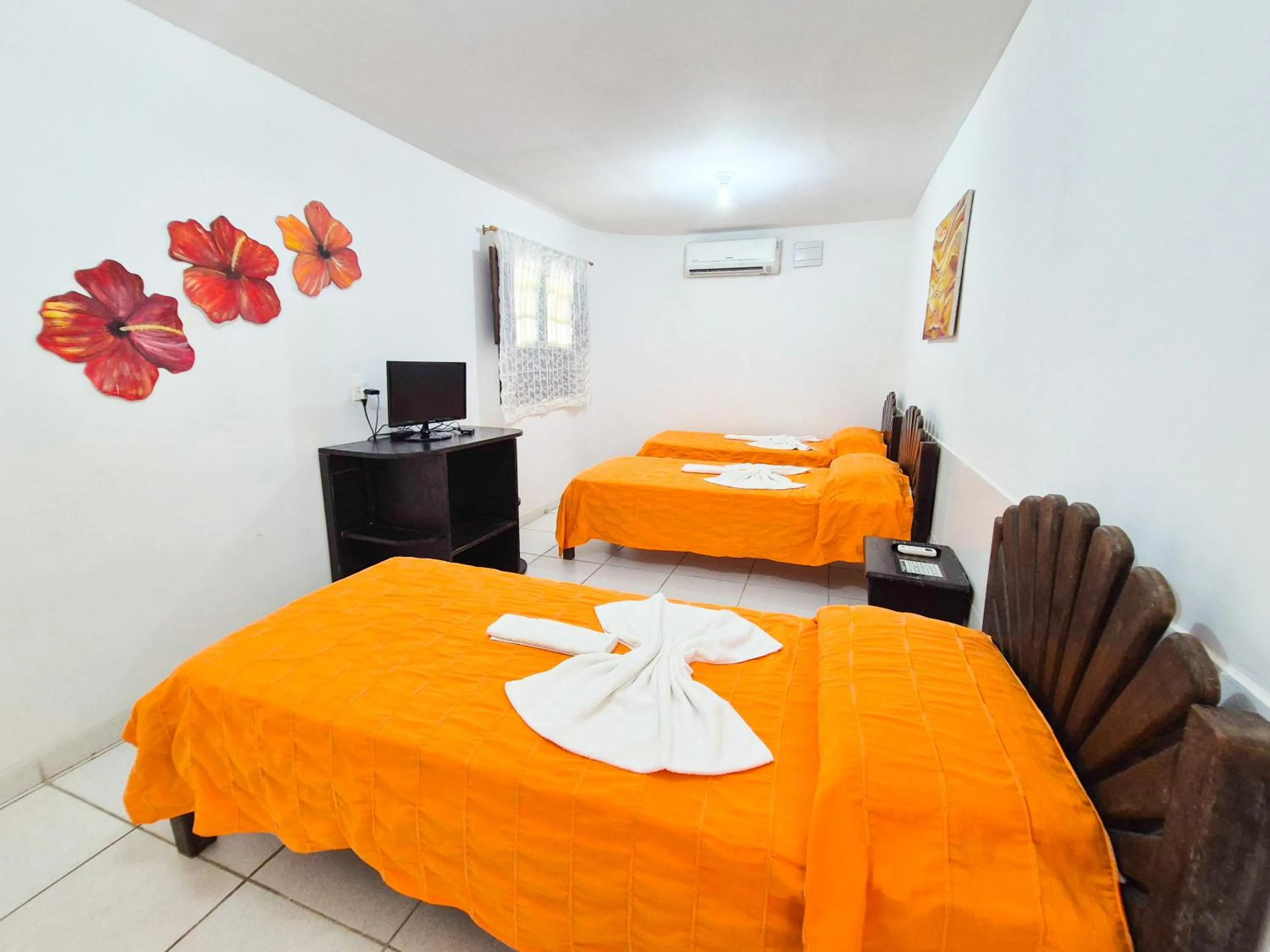 Bedroom, Bed in Aguamarinha Pousada