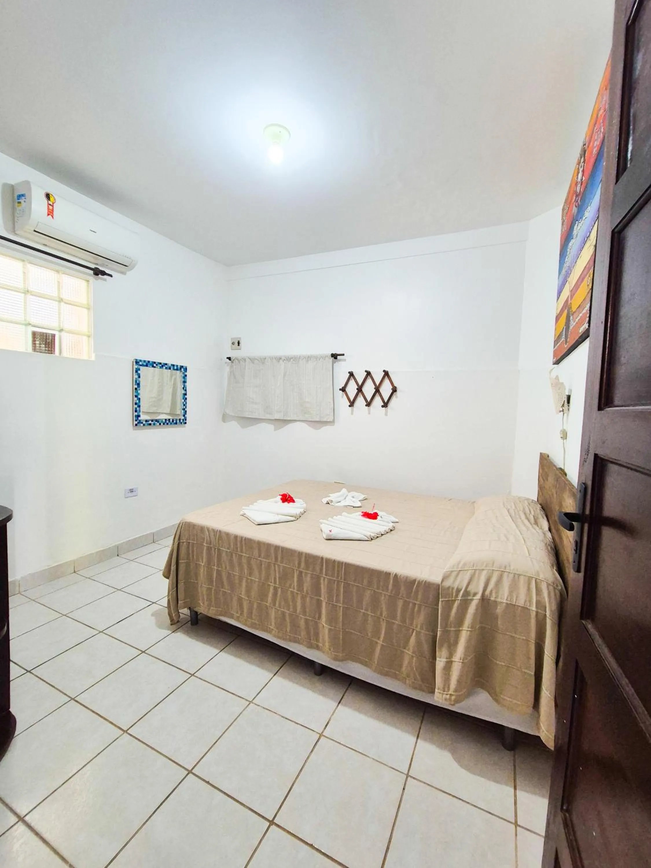 Bedroom, Bed in Aguamarinha Pousada